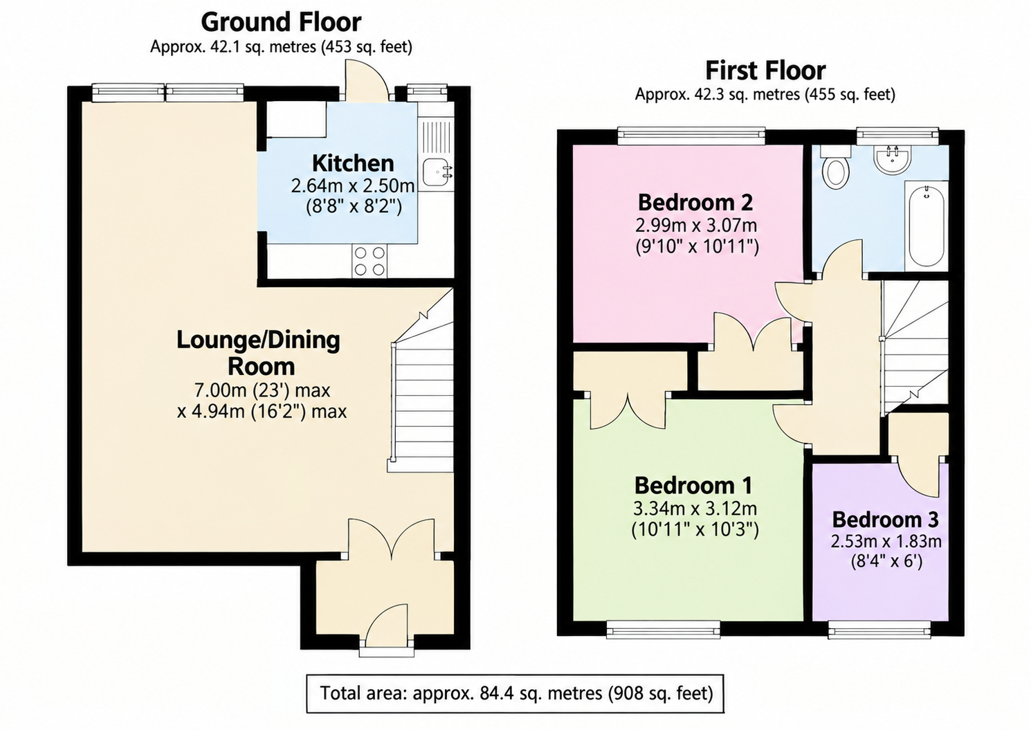 93, Stephens Road, Tadley floorplan