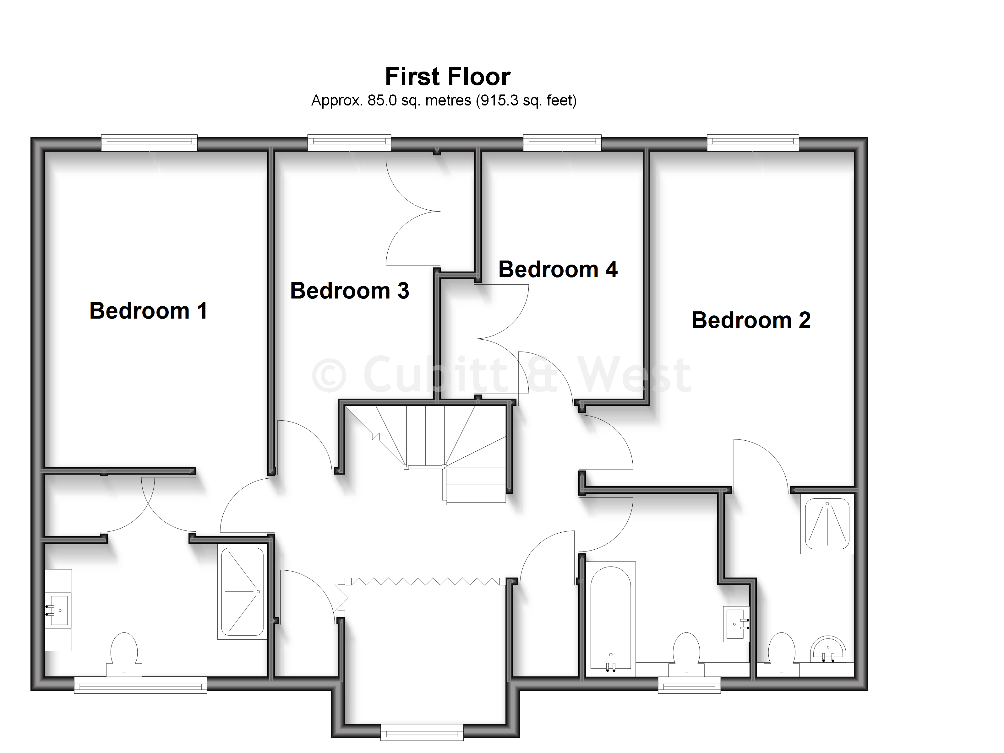 Bowzees, The Street, Steyning floorplan
