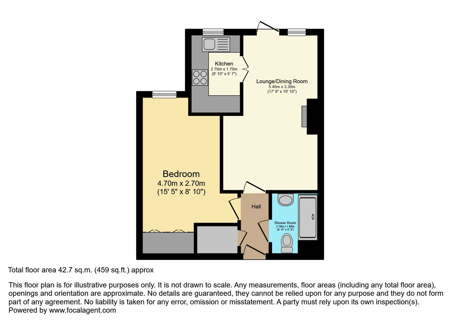 6, Munro Court, off Dunkeld Road, Ecclesall floorplan