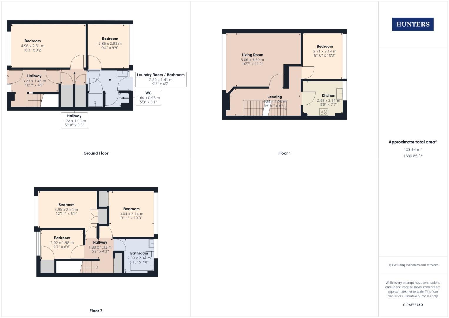 14, Sparkford Close, Winchester floorplan