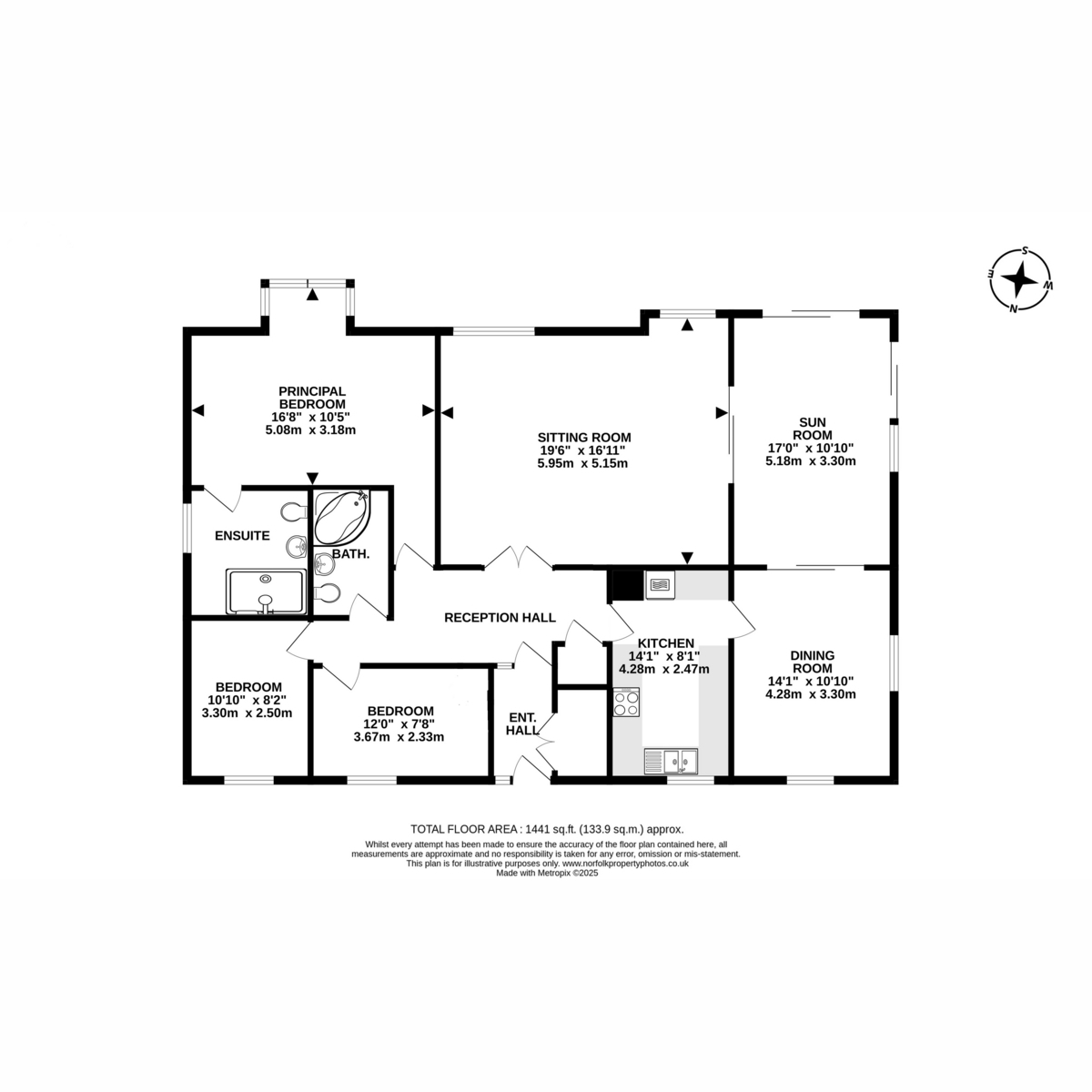 3 Somermead Court, Maltsters Way, Oulton Broad floorplan