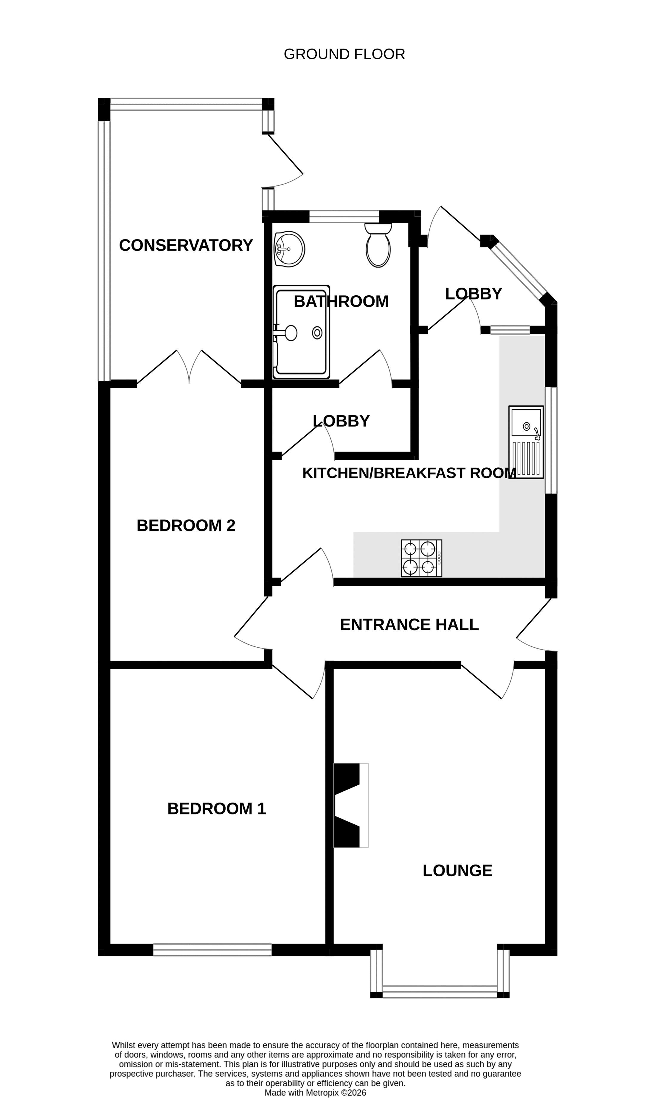 5, Victoria Avenue, Widley floorplan