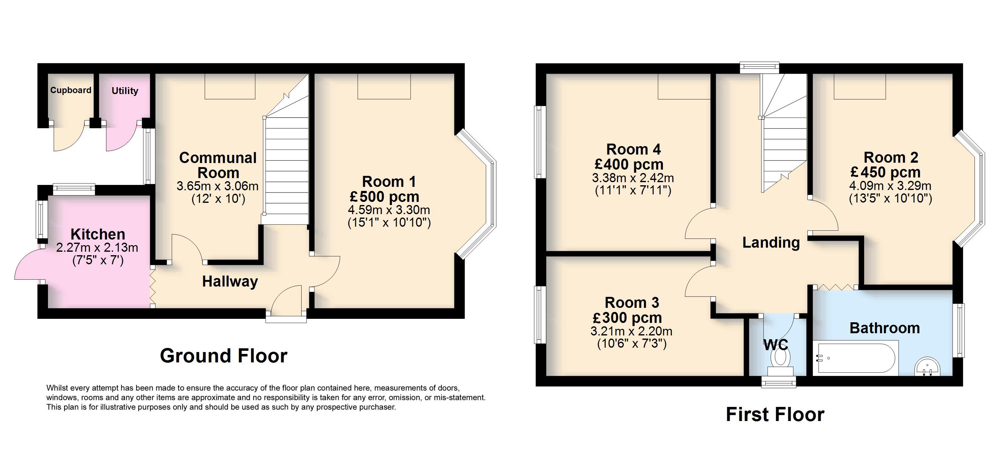 4 Bedrooms Terraced house for sale in Hertford Road, Worthing, West Sussex BN11