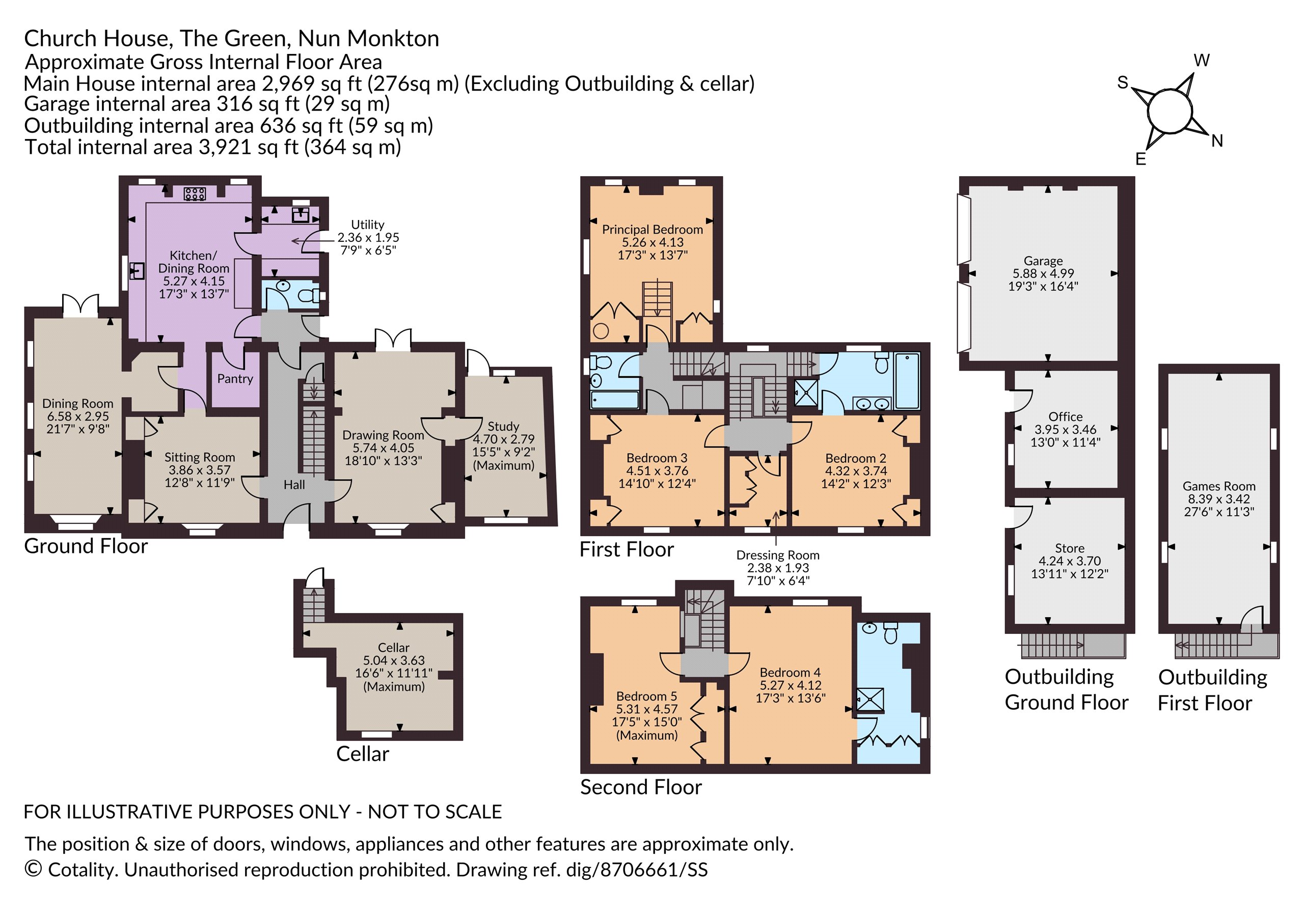 Church House,, The Green, York floorplan