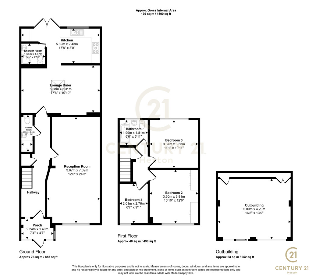 27, Burnham Gardens, HOUNSLOW floorplan