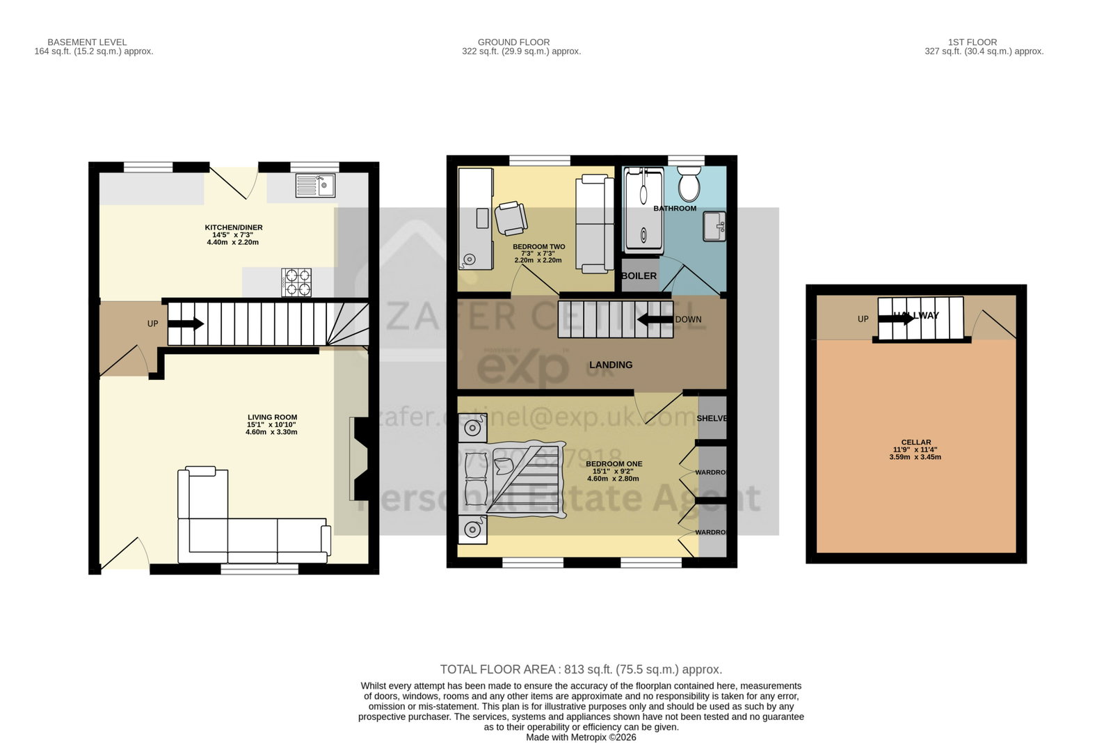11, Columbia Street, Cheltenham floorplan