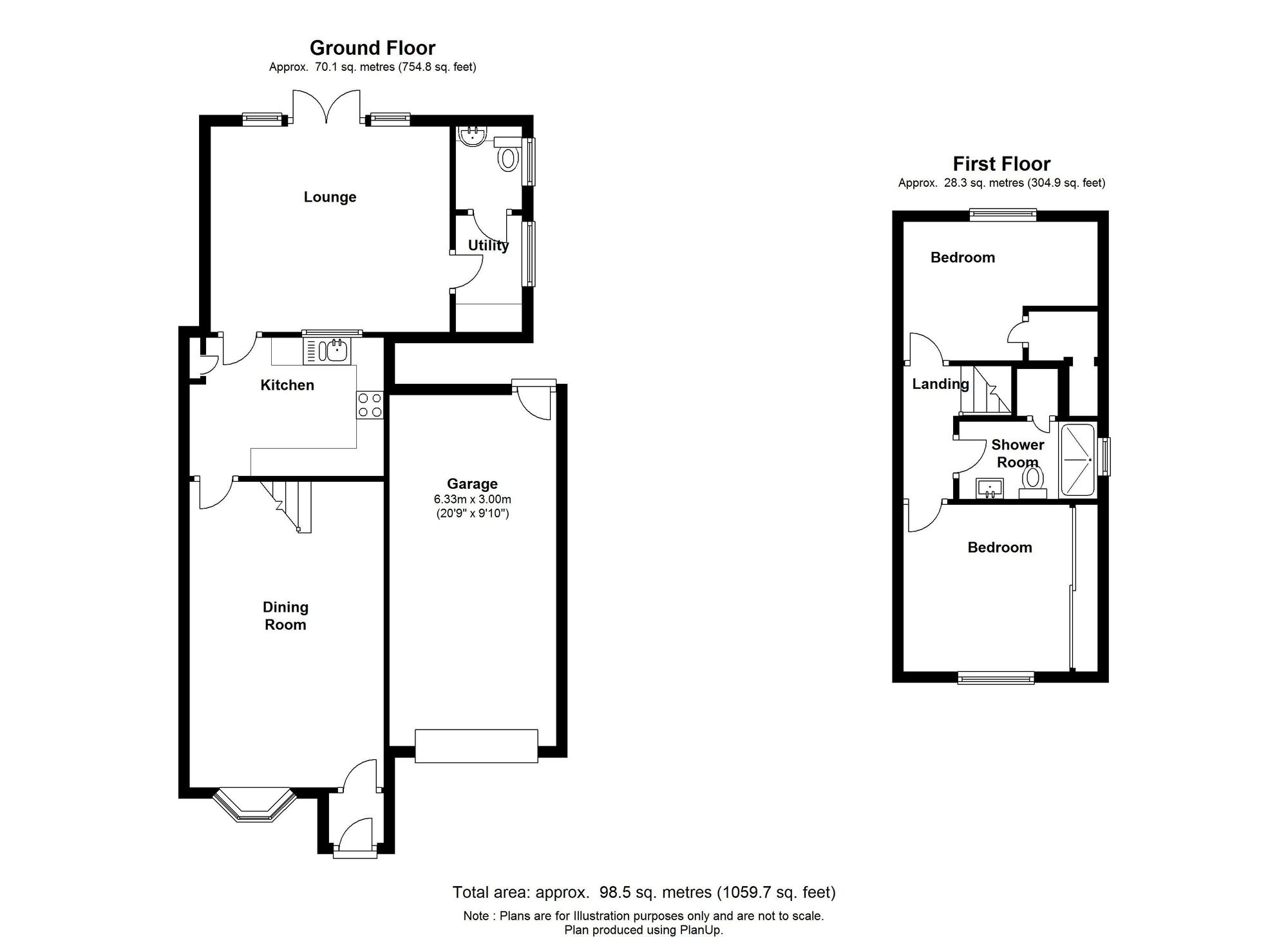 4 Ravensworth Court, Gateshead floorplan