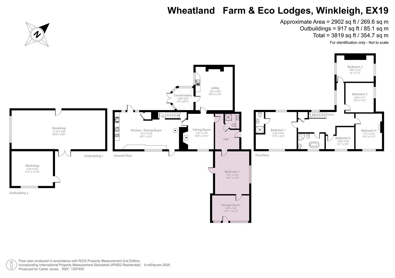 Resi, Wheatland Farmhouse, Winkleigh floorplan