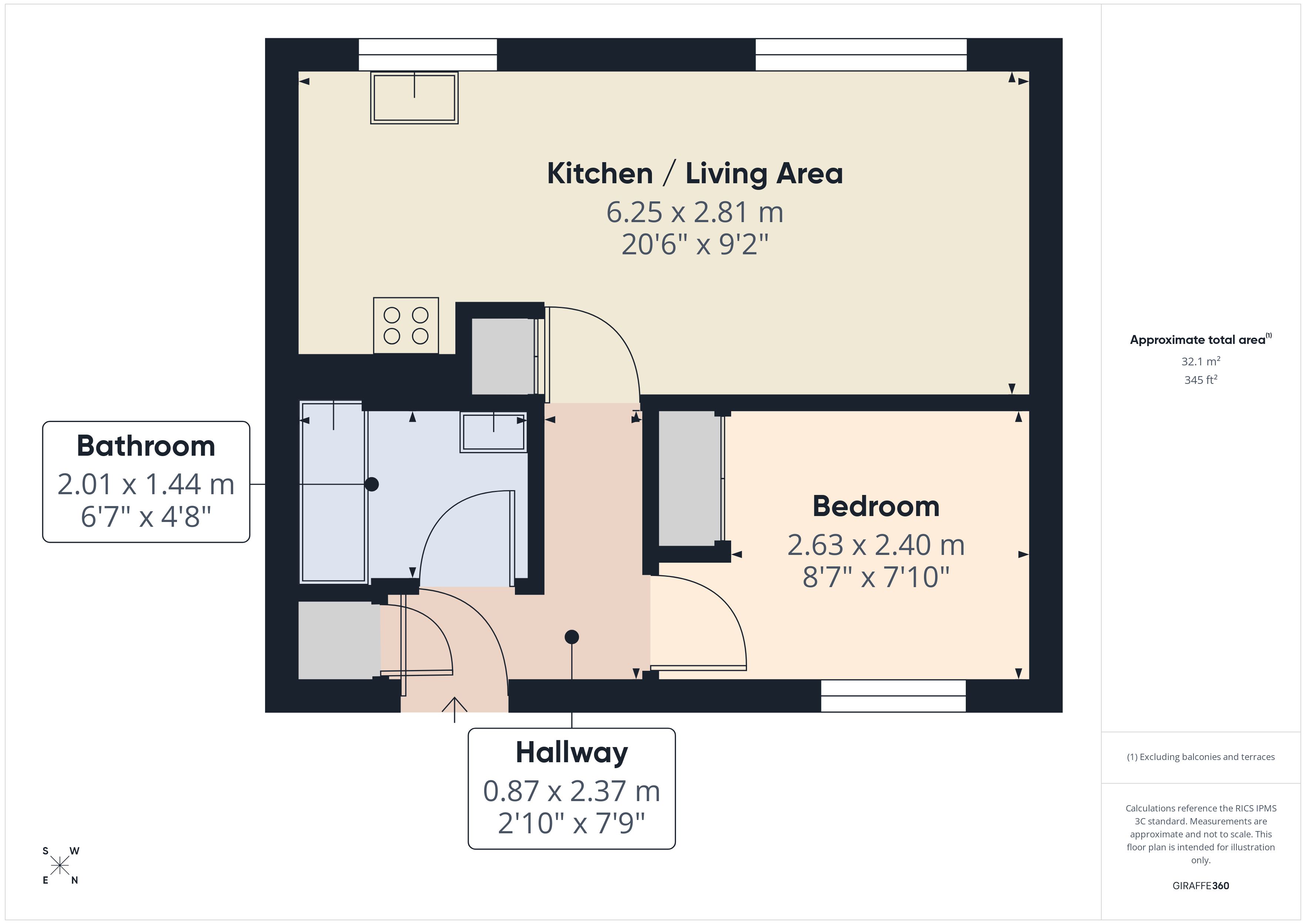 26 Cleves Court,, Firs Avenue, Berkshire floorplan