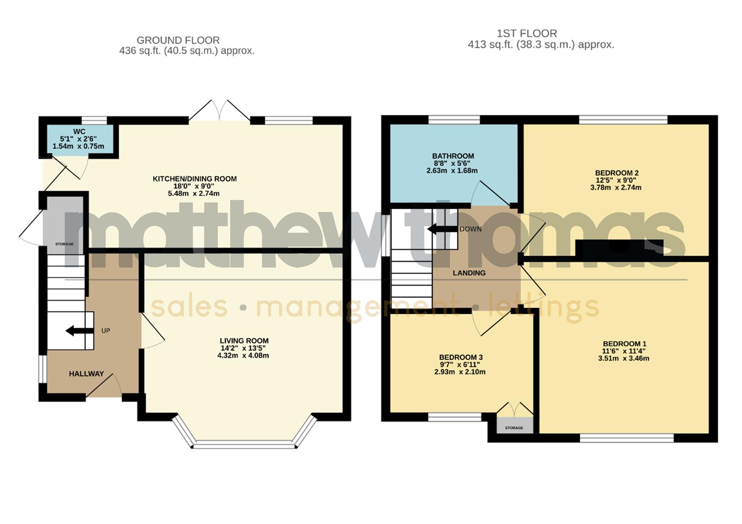 19, Meadow Avenue, Ripley floorplan