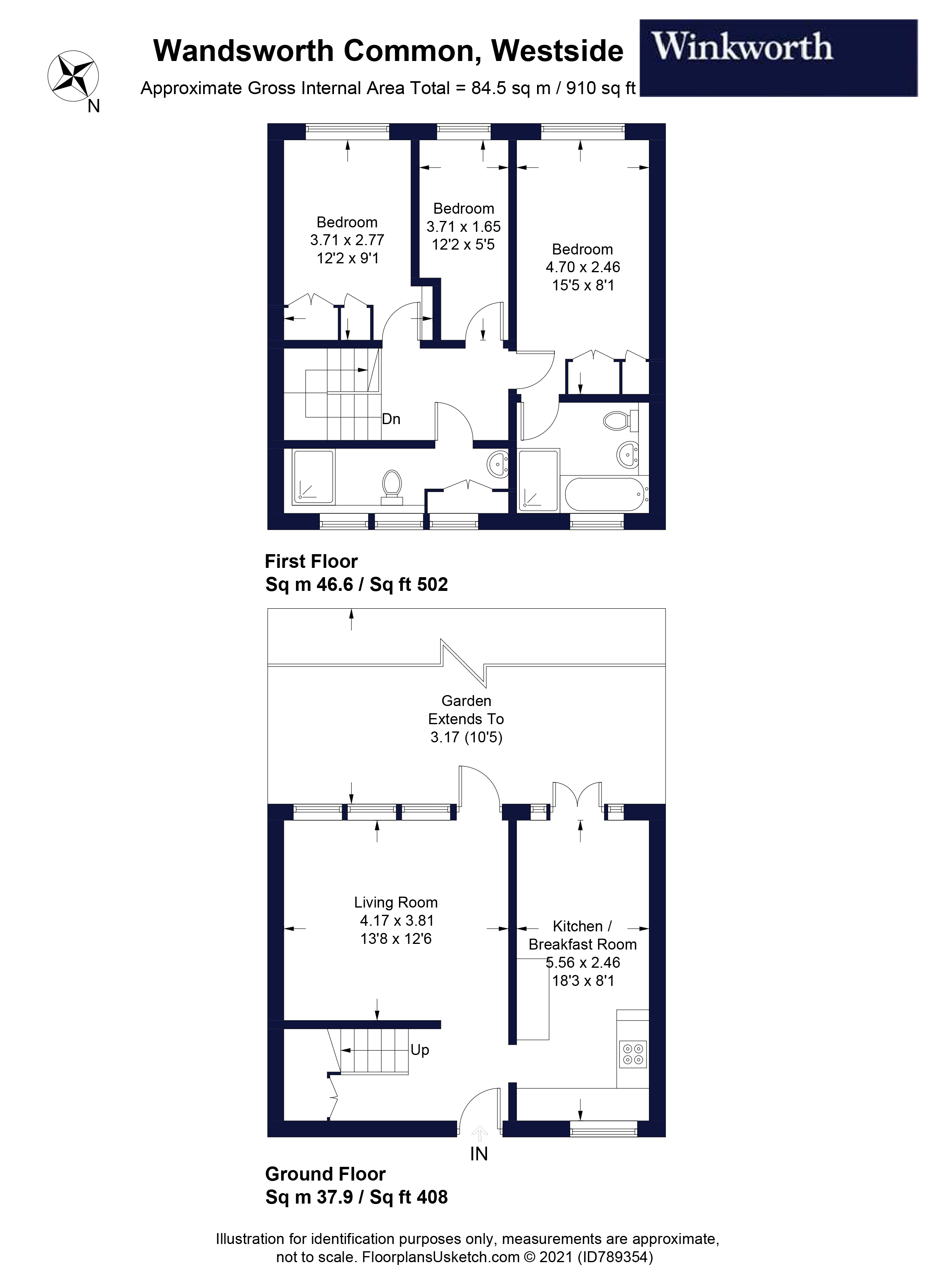 30, Wandsworth Common West Side, London floorplan