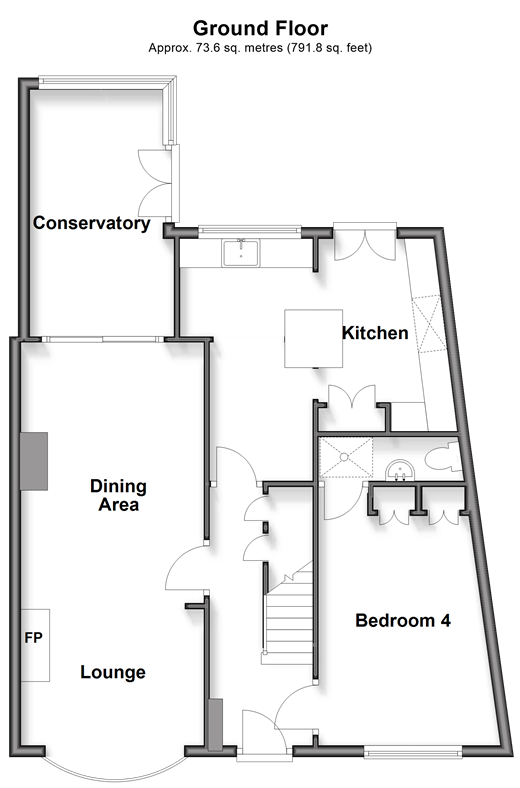 Allington Drive Strood, Rochester floorplan