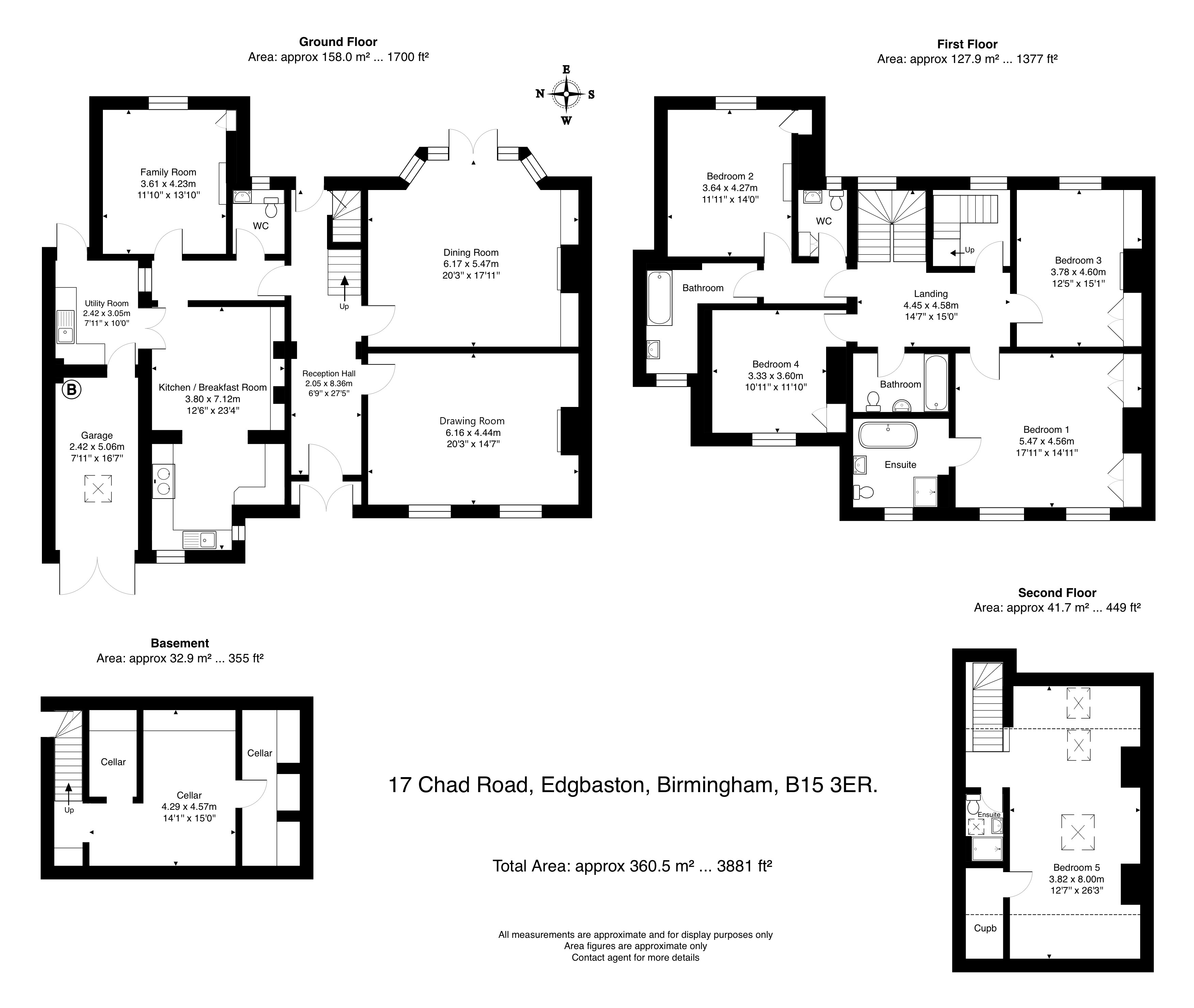 17, Chad Road, Birmingham floorplan