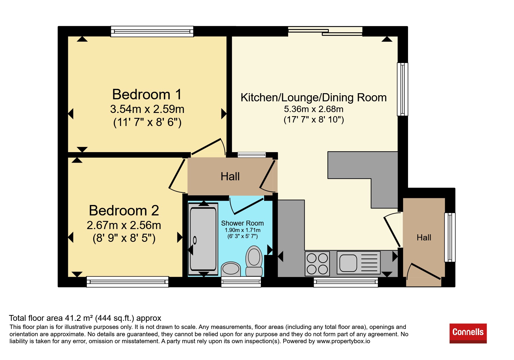 14, Falcon Park, Totnes Road, Paignton floorplan