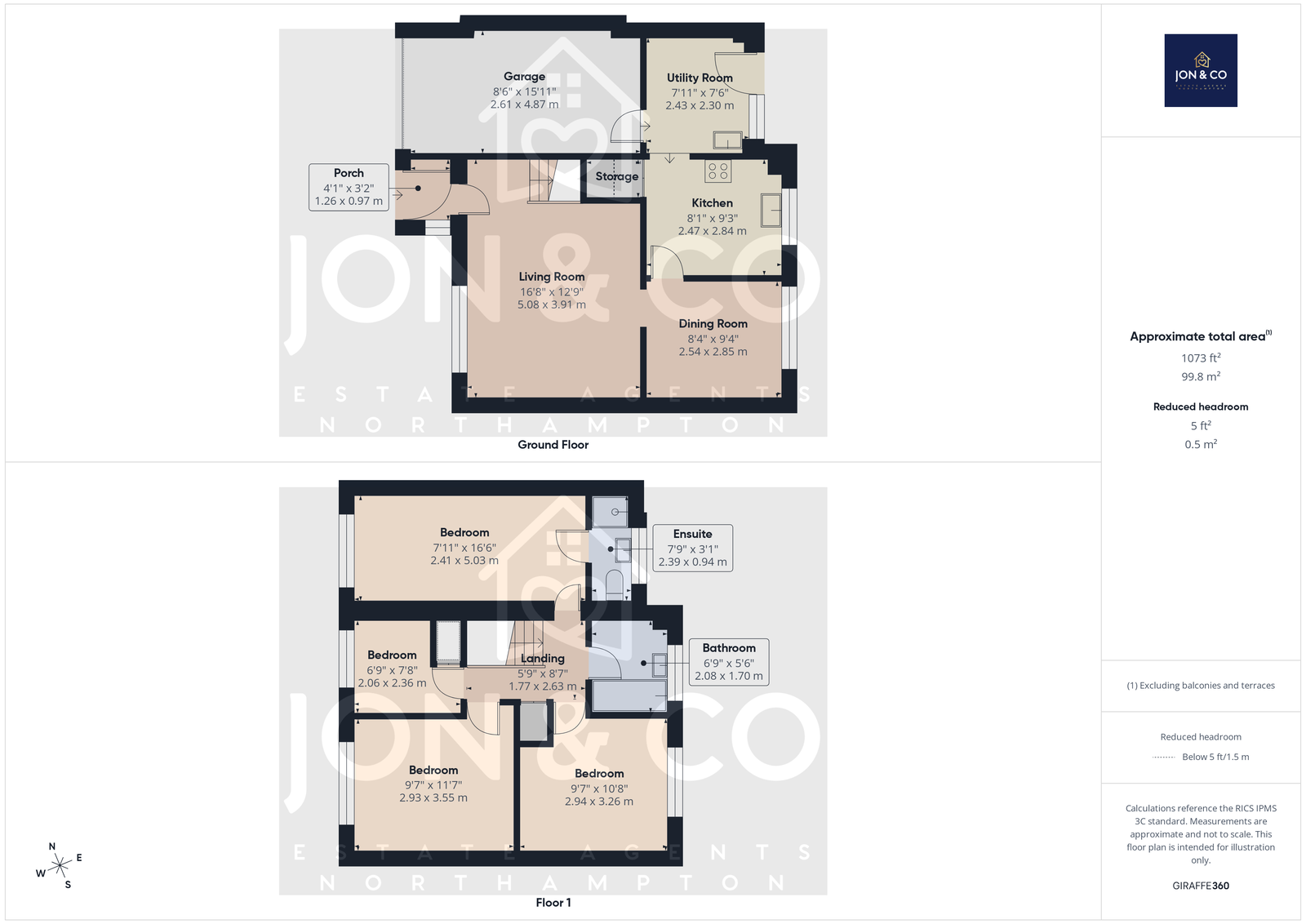 4, Beeston Avenue, Northampton floorplan