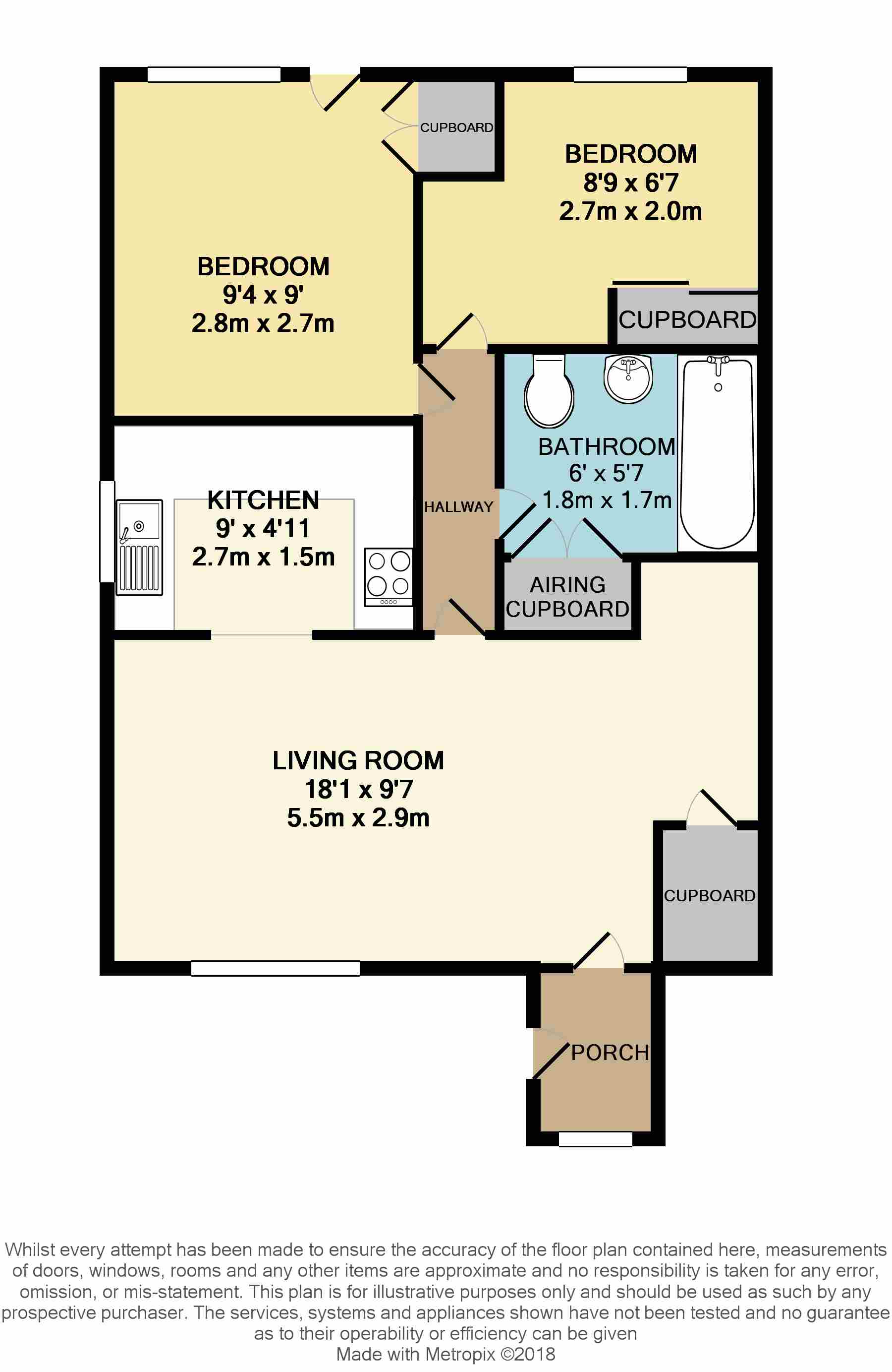 2 Bedrooms Flat for sale in Ashdown Road, Bexhill-On-Sea TN40