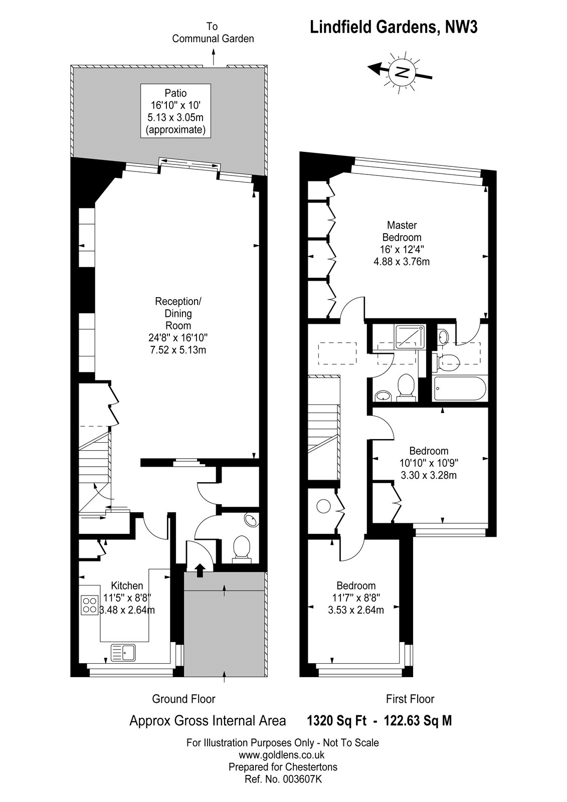 3 Bedrooms  to rent in Lindfield Gardens, Hampstead, London NW3