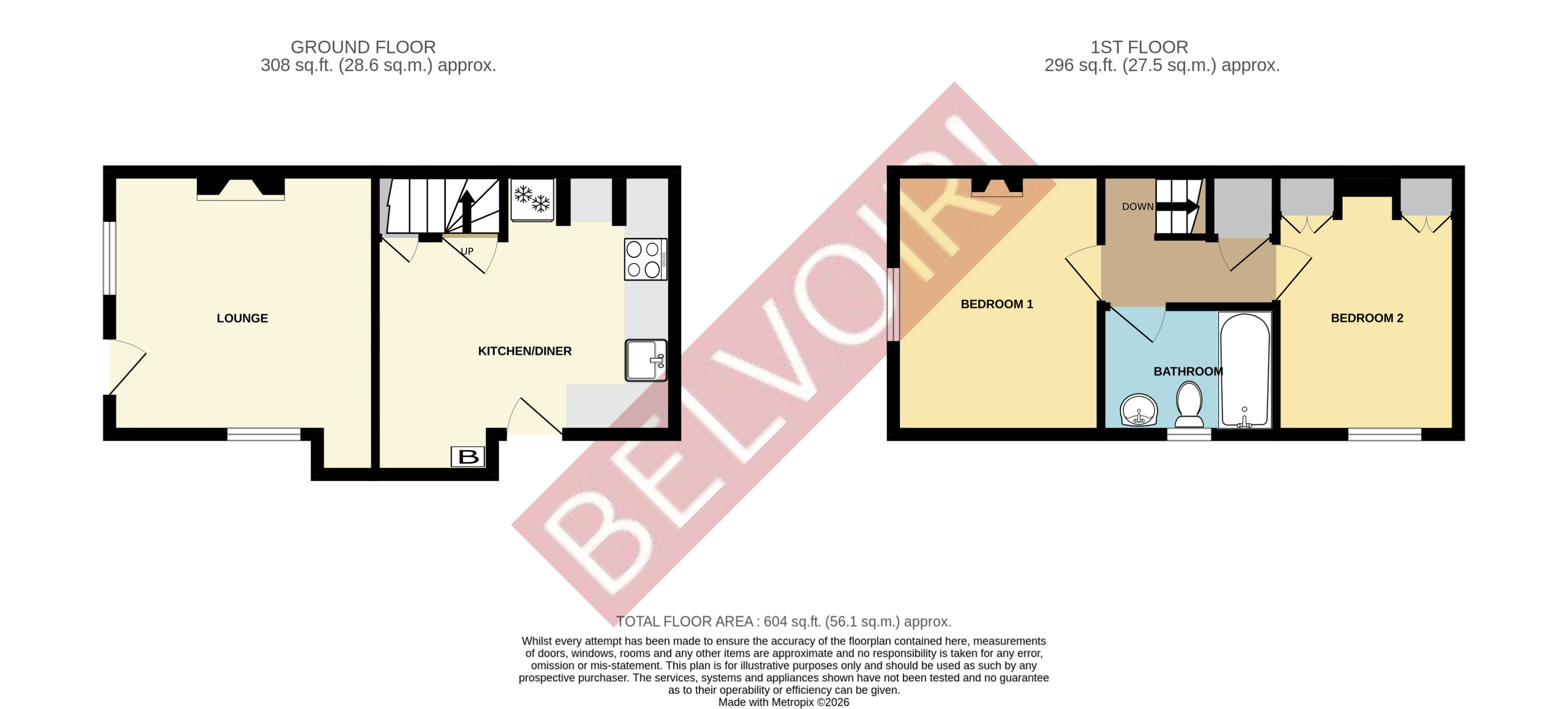40, Florence Street, Hitchin floorplan