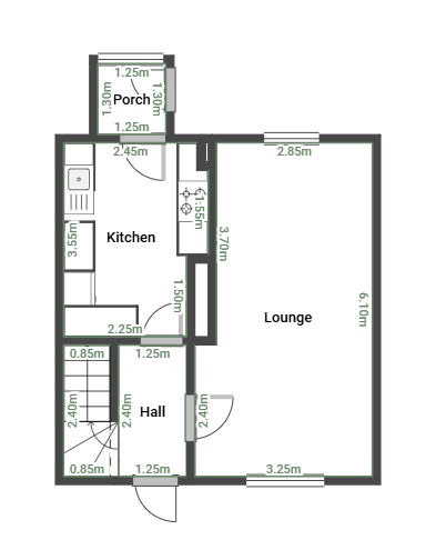 119, Burns Road, Greenock floorplan