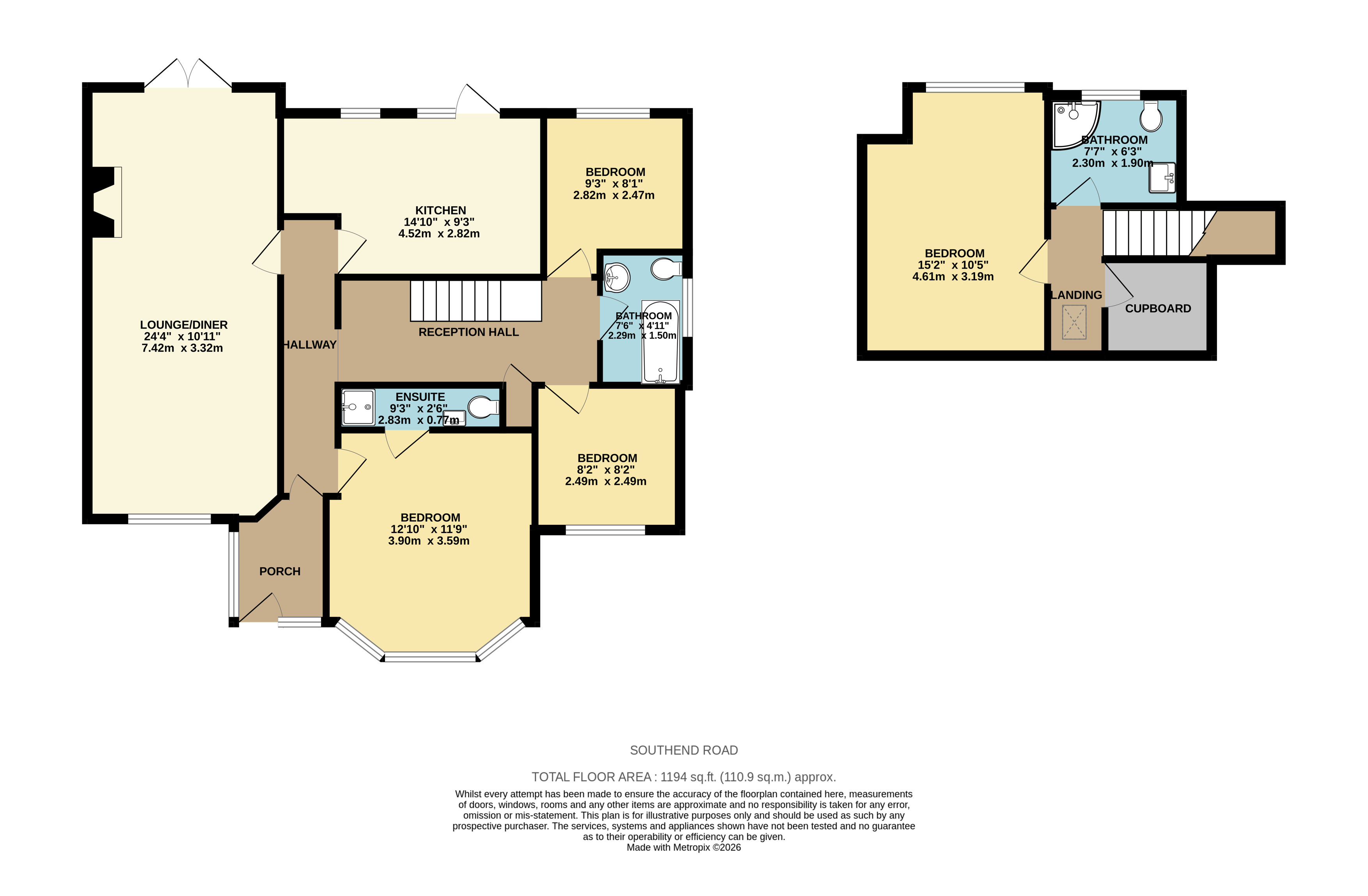 Chestnuts,, Southend Road, Stanford-le-Hope floorplan