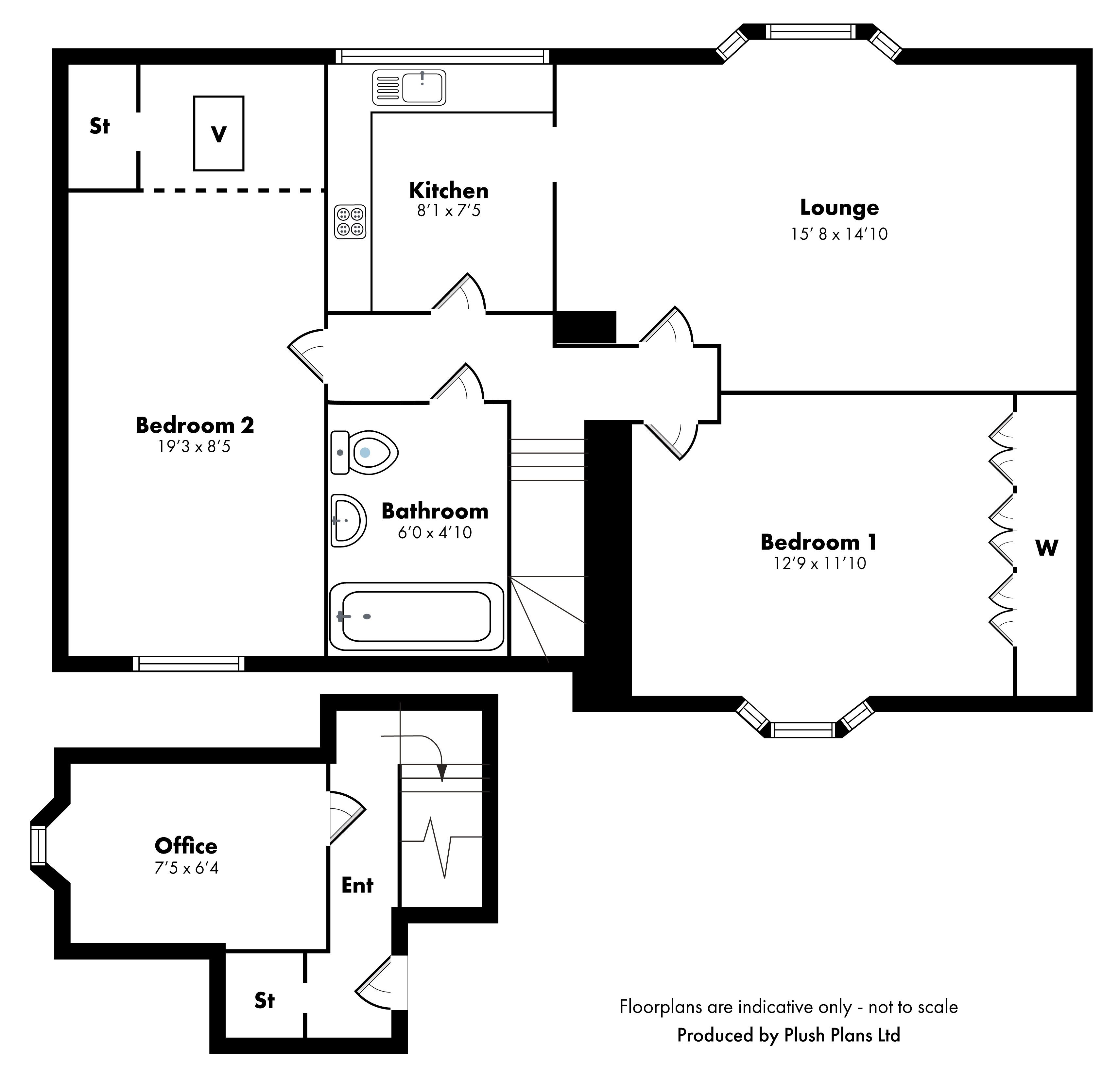 2 Bedrooms Flat for sale in North Park Villas, Summerlea Road, Glasgow G46