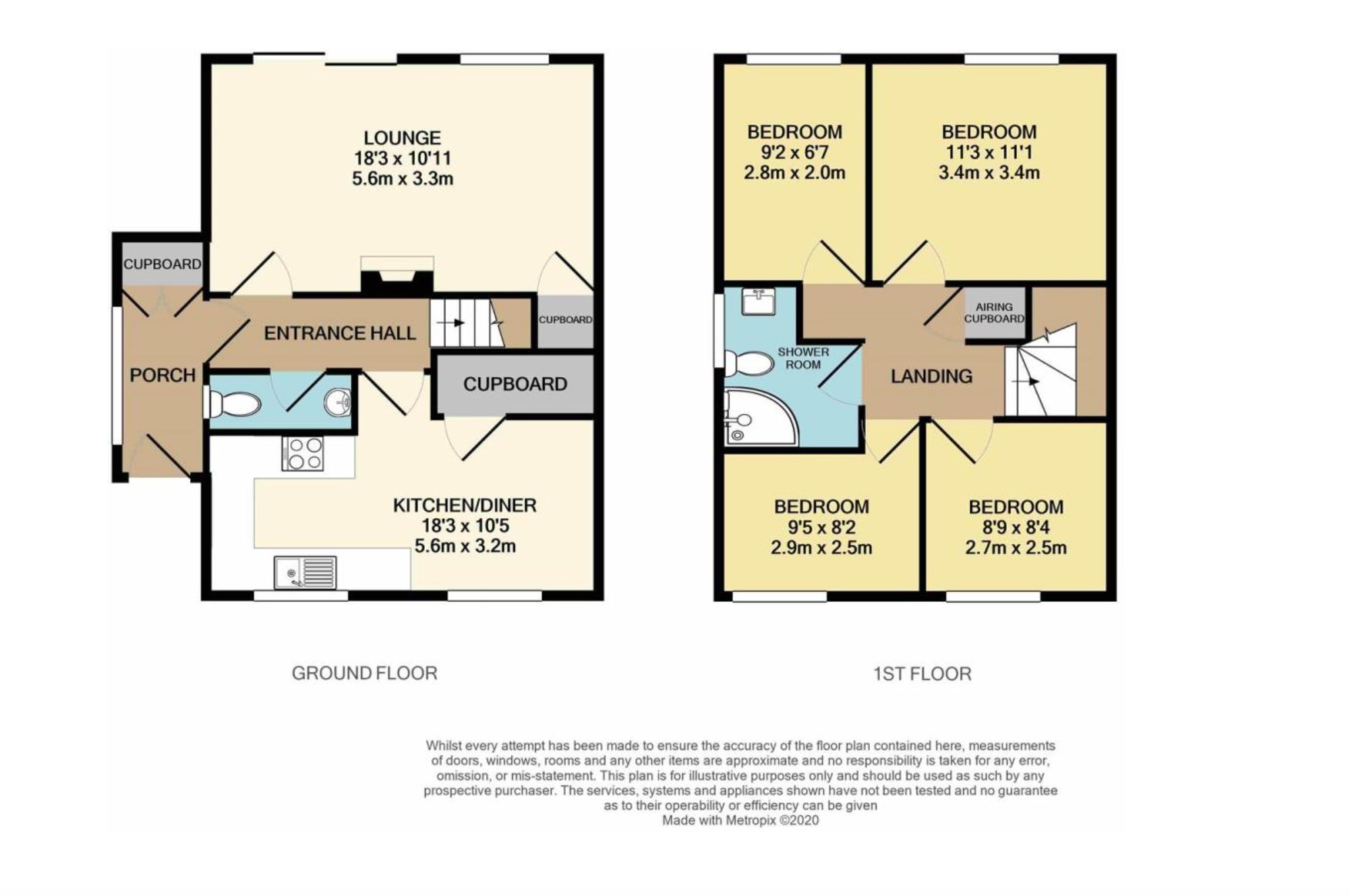 12, Lyndford Road, Norwich floorplan