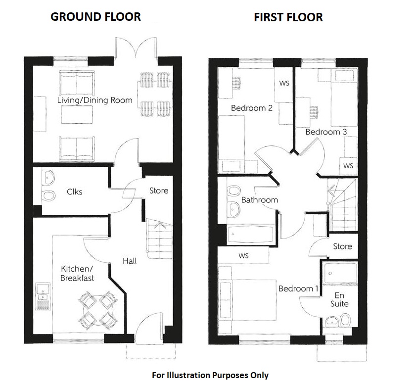Plot 596, Faber, Stoke Albany Road, Kettering floorplan