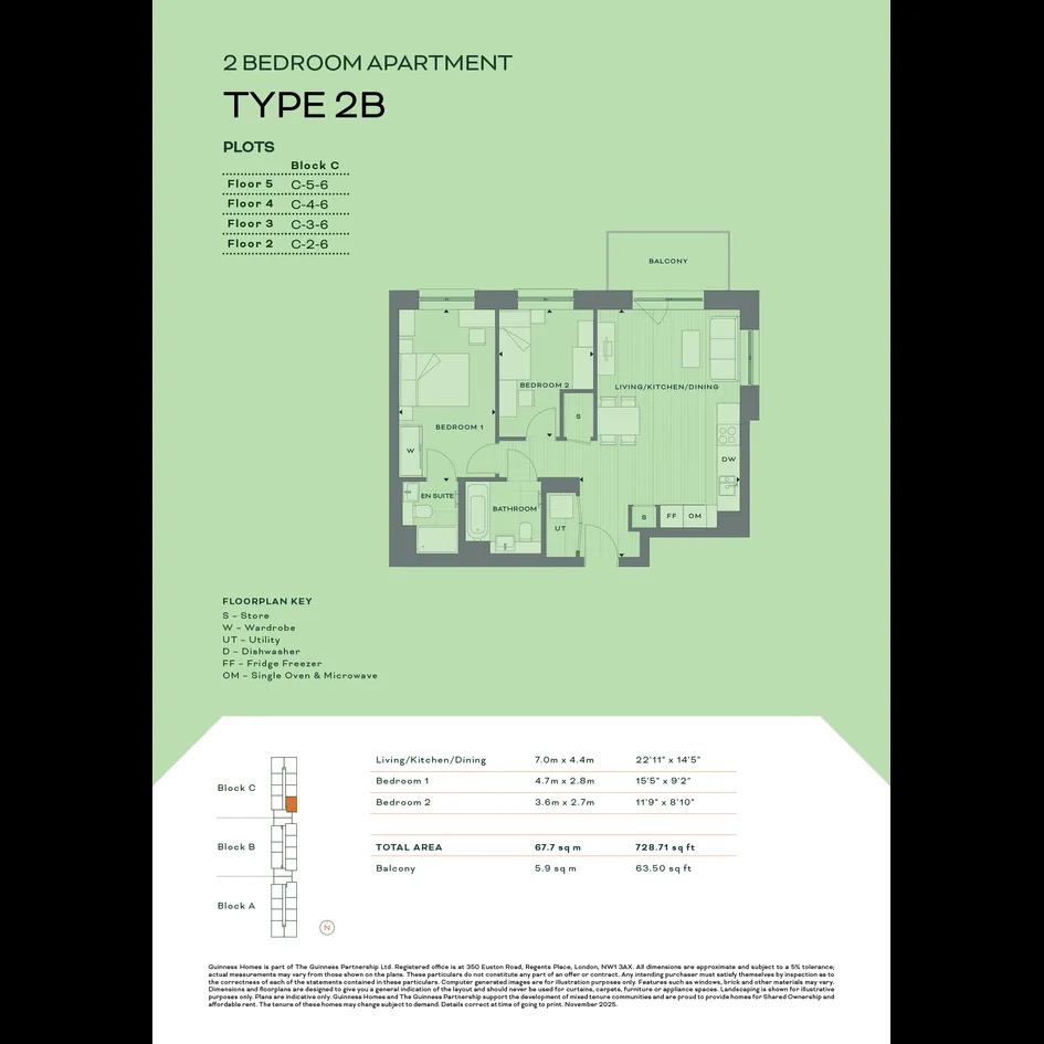 Argenta, Silvertown floorplan