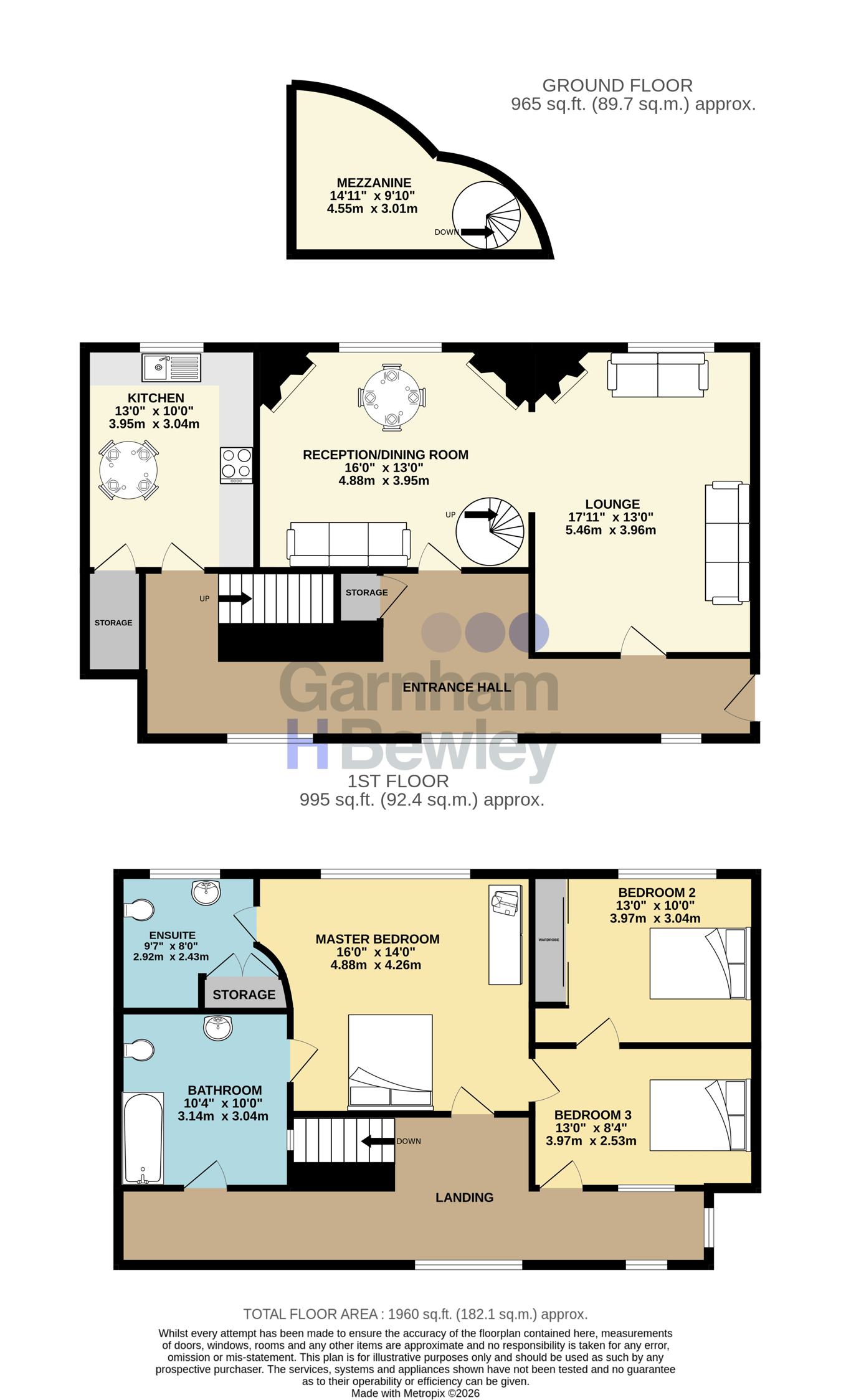 11, The Old Convent, East Grinstead floorplan