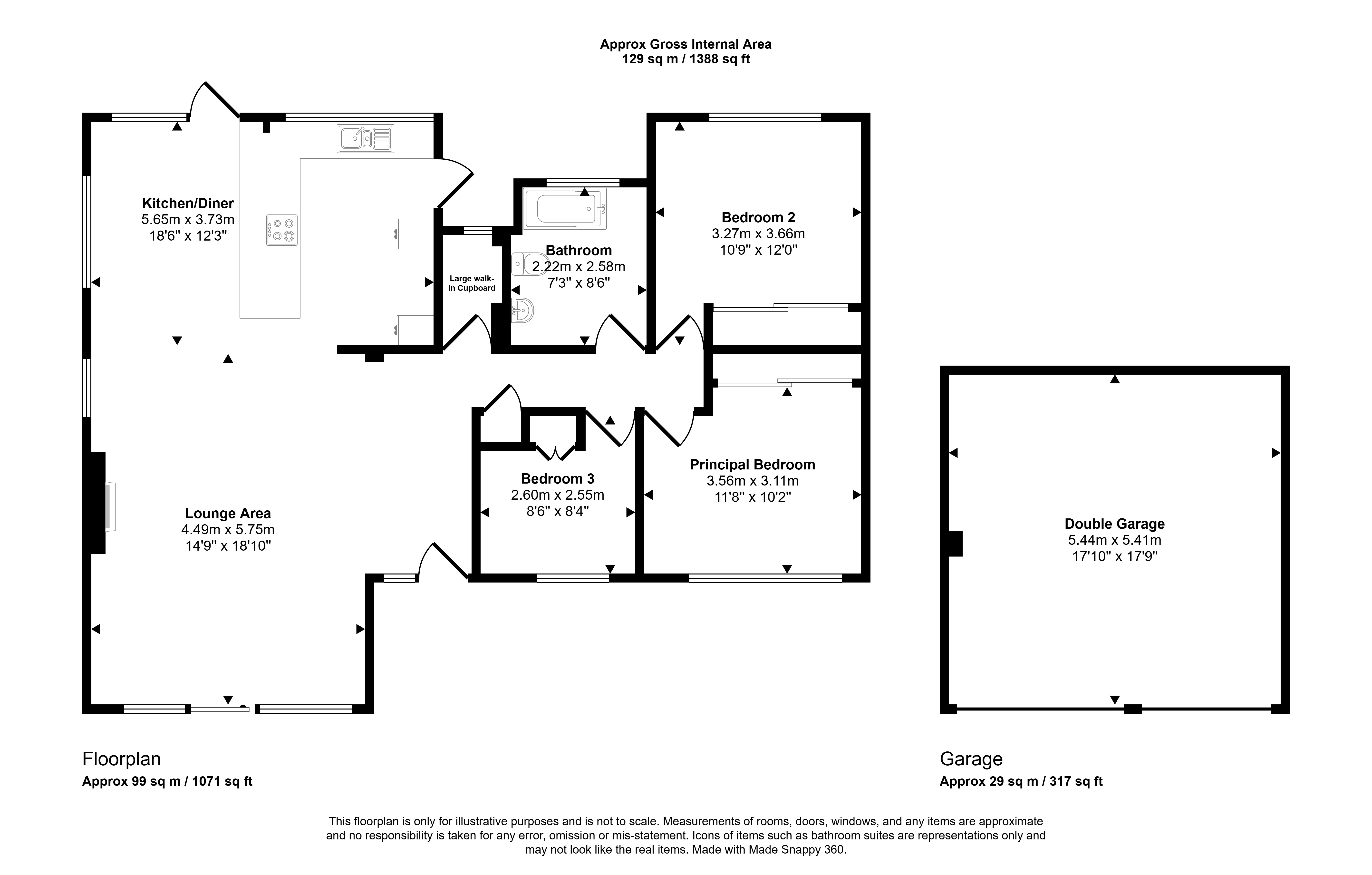 36, The Vale, Coulsdon floorplan