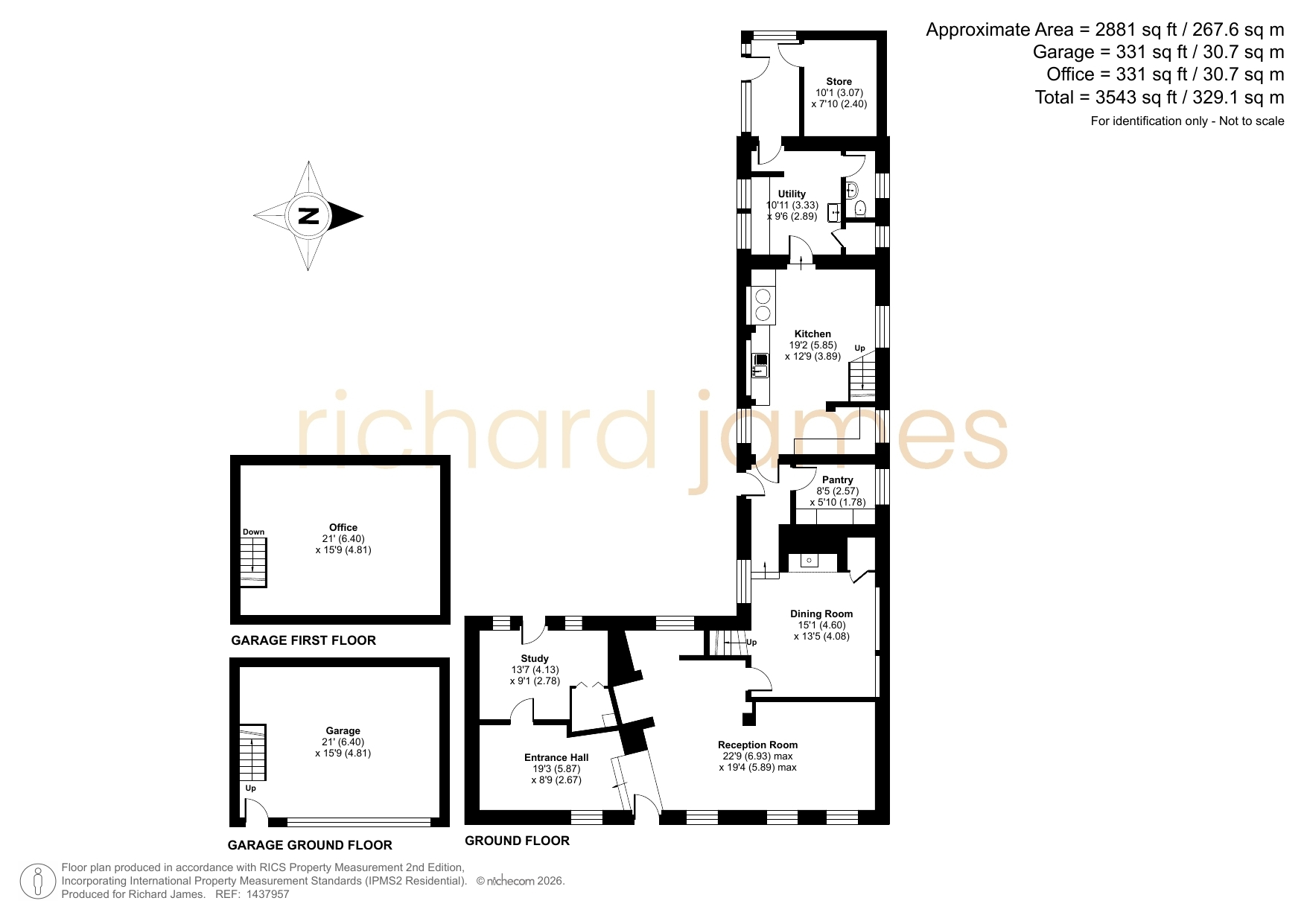 The Bakers Arms, High Street, Faringdon floorplan