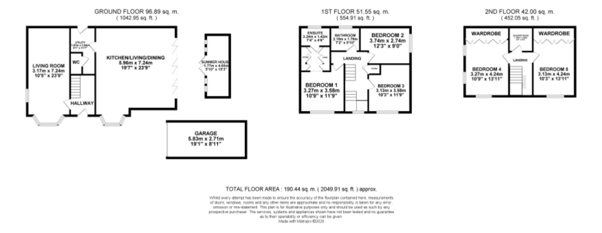 5 Goodall Close, Stone floorplan