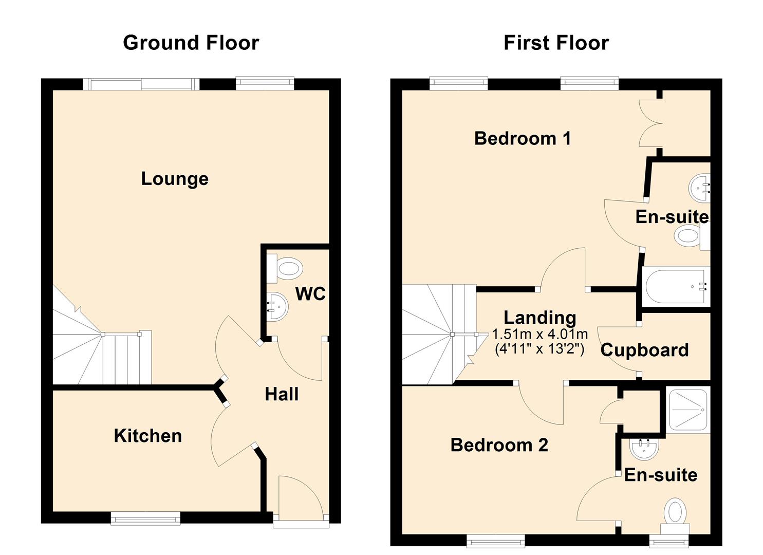 18,, Pentre Nicklaus Village, Llanelli floorplan