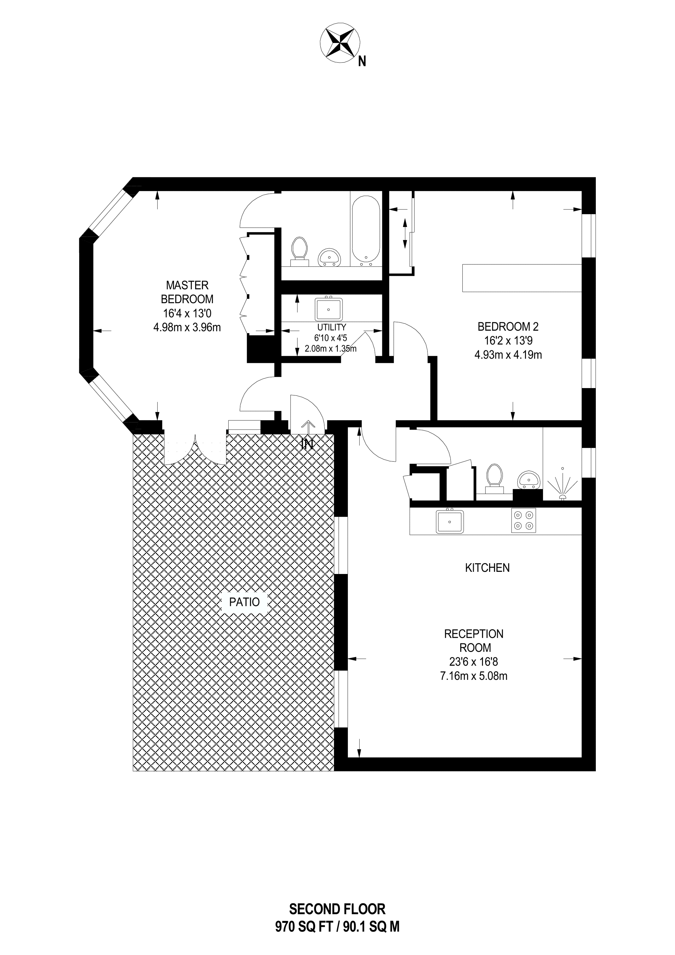 2 Bedrooms Flat to rent in Odhams Walk, Covent Garden WC2H