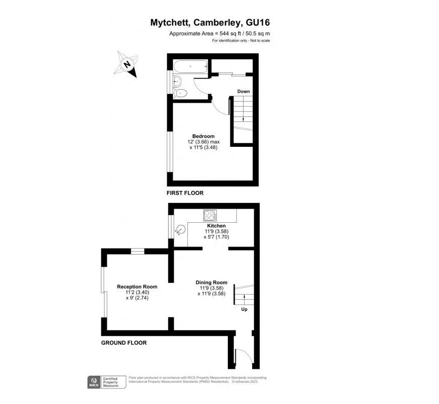 33 Haining Gardens, Camberley floorplan
