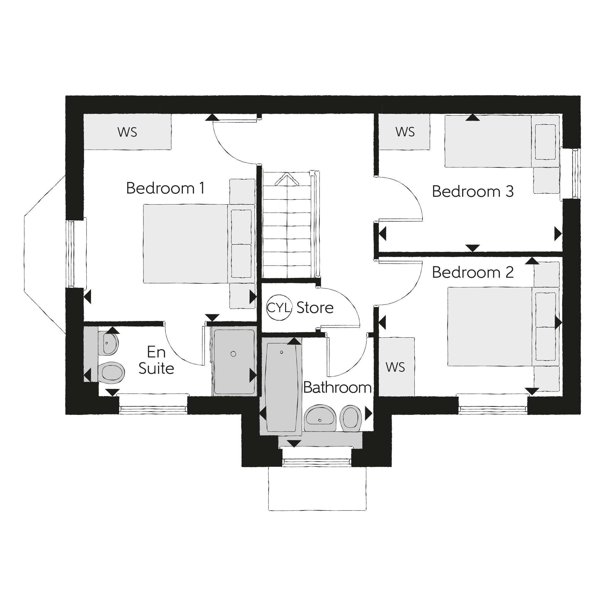 264, Forsythia Road, Ely floorplan