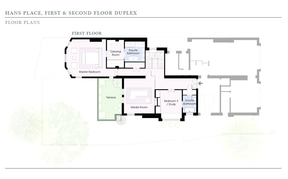 5 Bedrooms Flat to rent in Hans Place, Knightsbridge, London SW1X