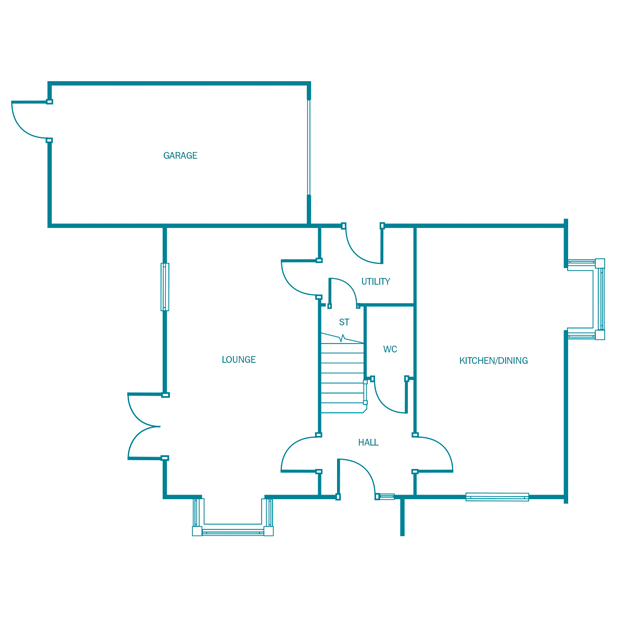 4 Bedrooms Detached house for sale in Off Derby Road, Wingerworth S42