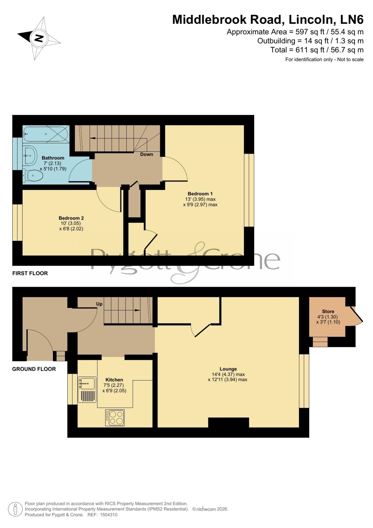 35, Middlebrook Road, Lincoln floorplan