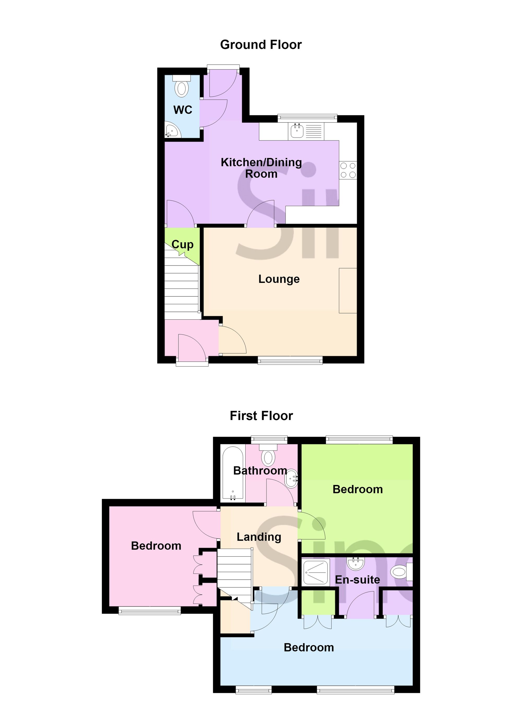 7 The Leascroft, Coalville floorplan