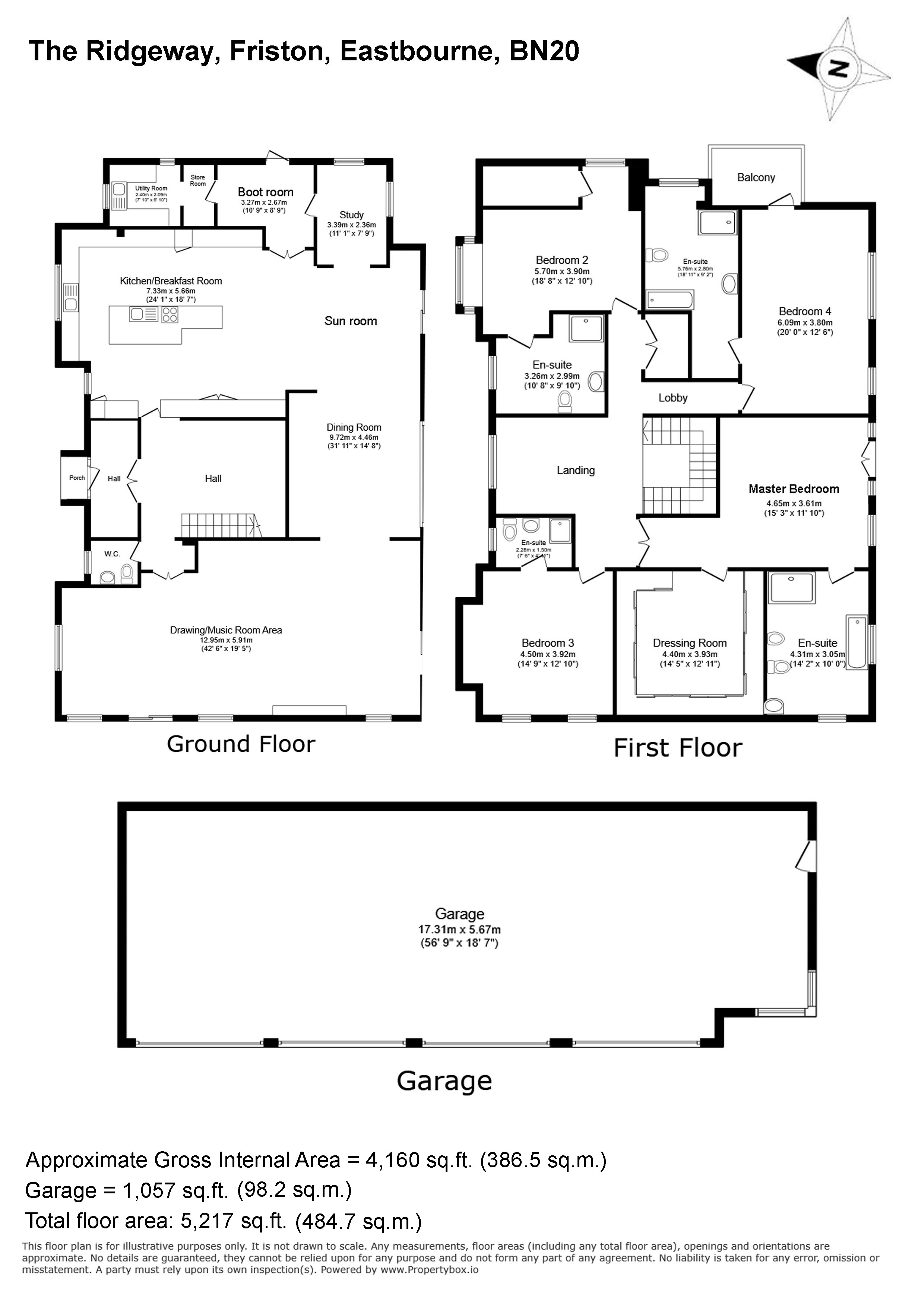 Hunters Moon 10, The Ridgeway, Eastbourne floorplan