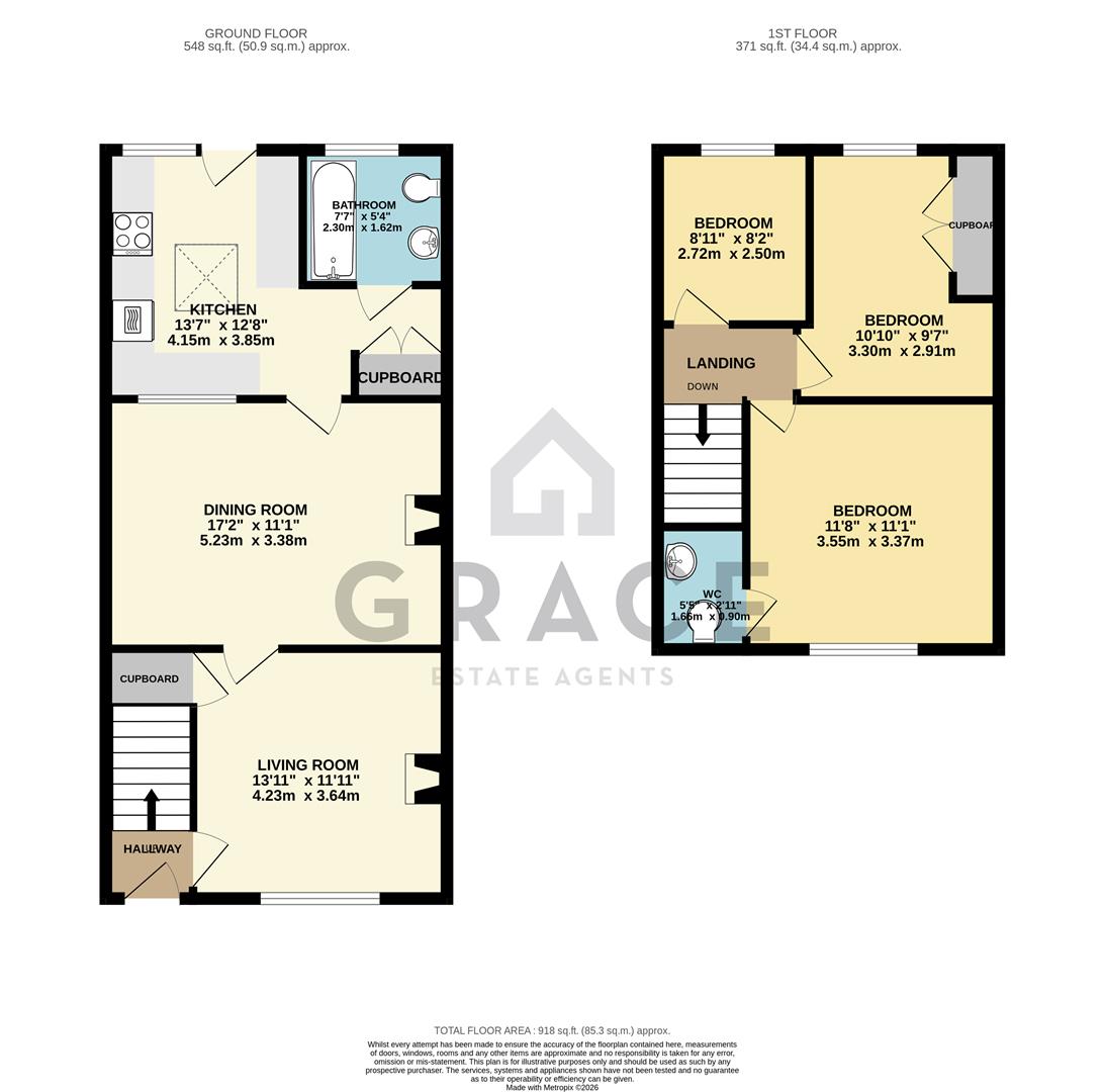 3, Frogs Hall Road, Sudbury floorplan