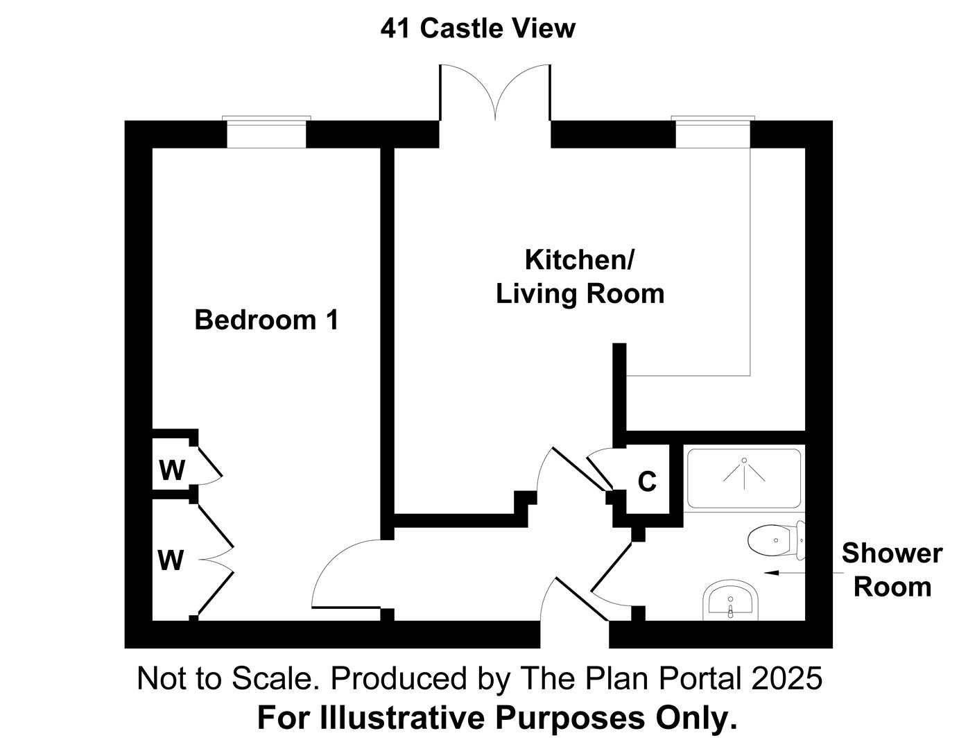 41, Castle View, Bishop's Stortford floorplan