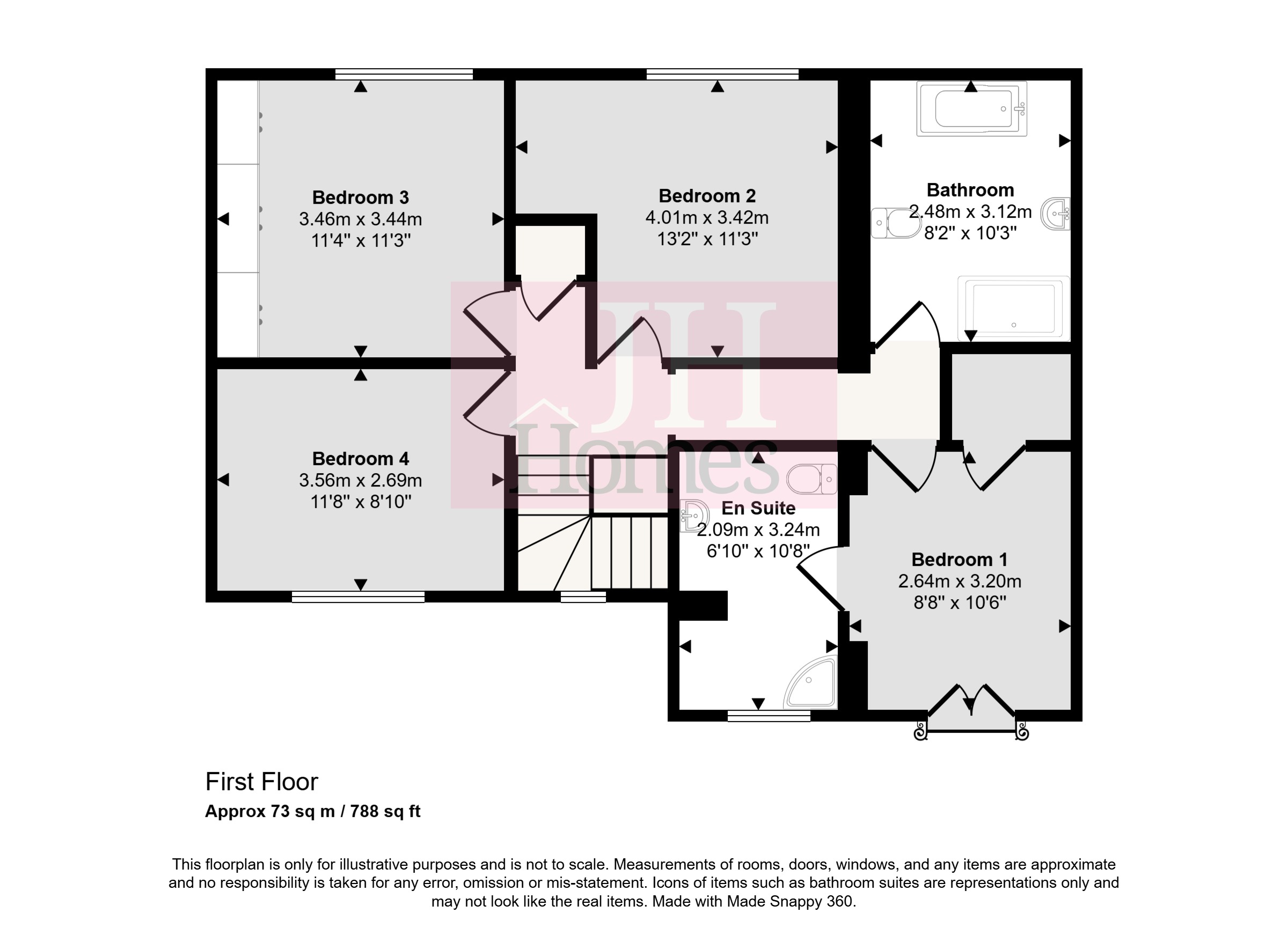 2, South Green, Ulverston floorplan