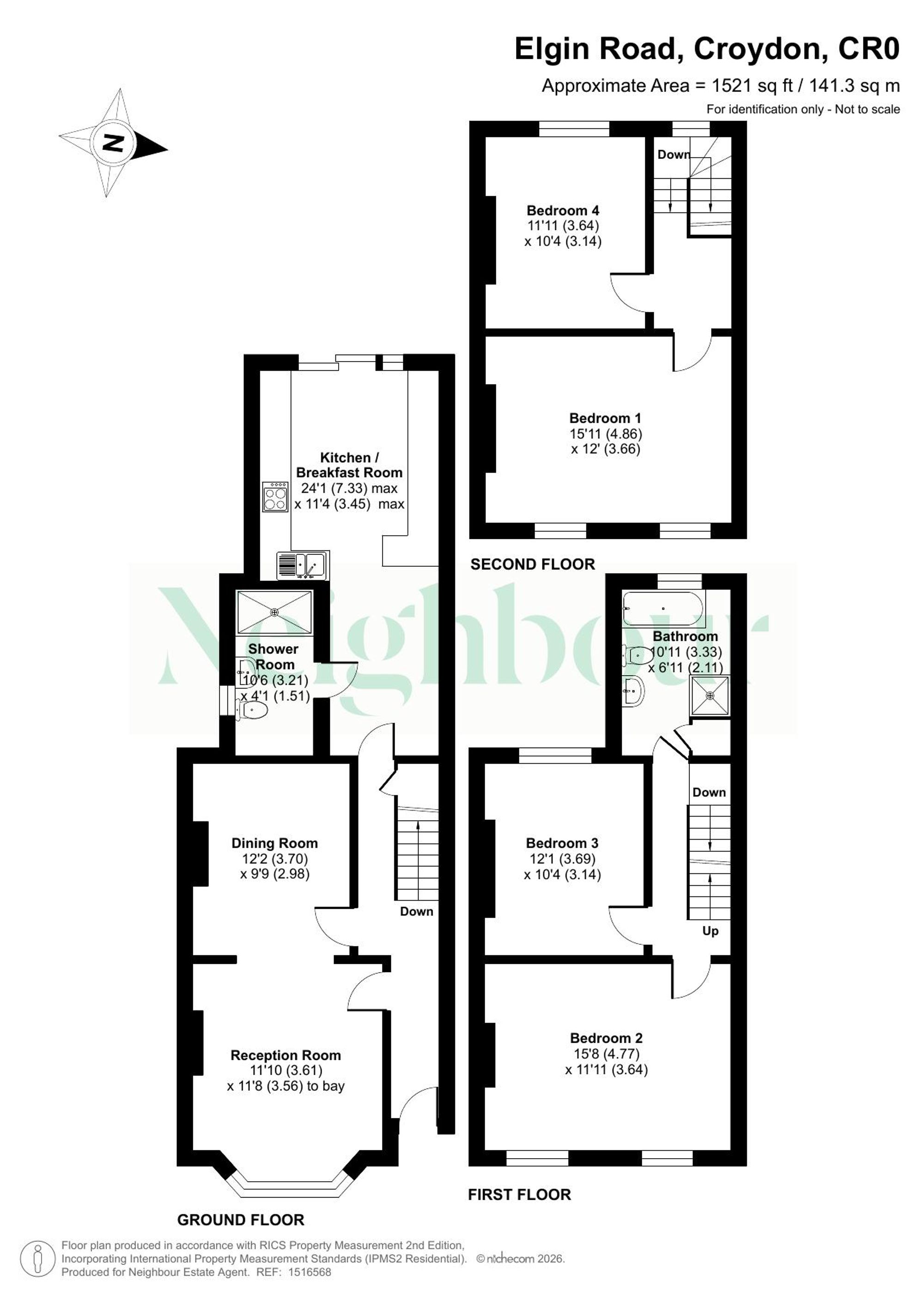 59 Elgin Road, Croydon floorplan