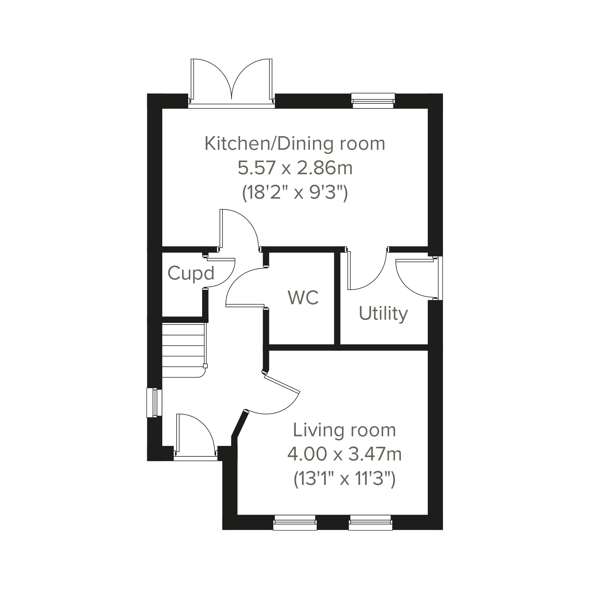 586, Bishopdale Way, Fulford floorplan