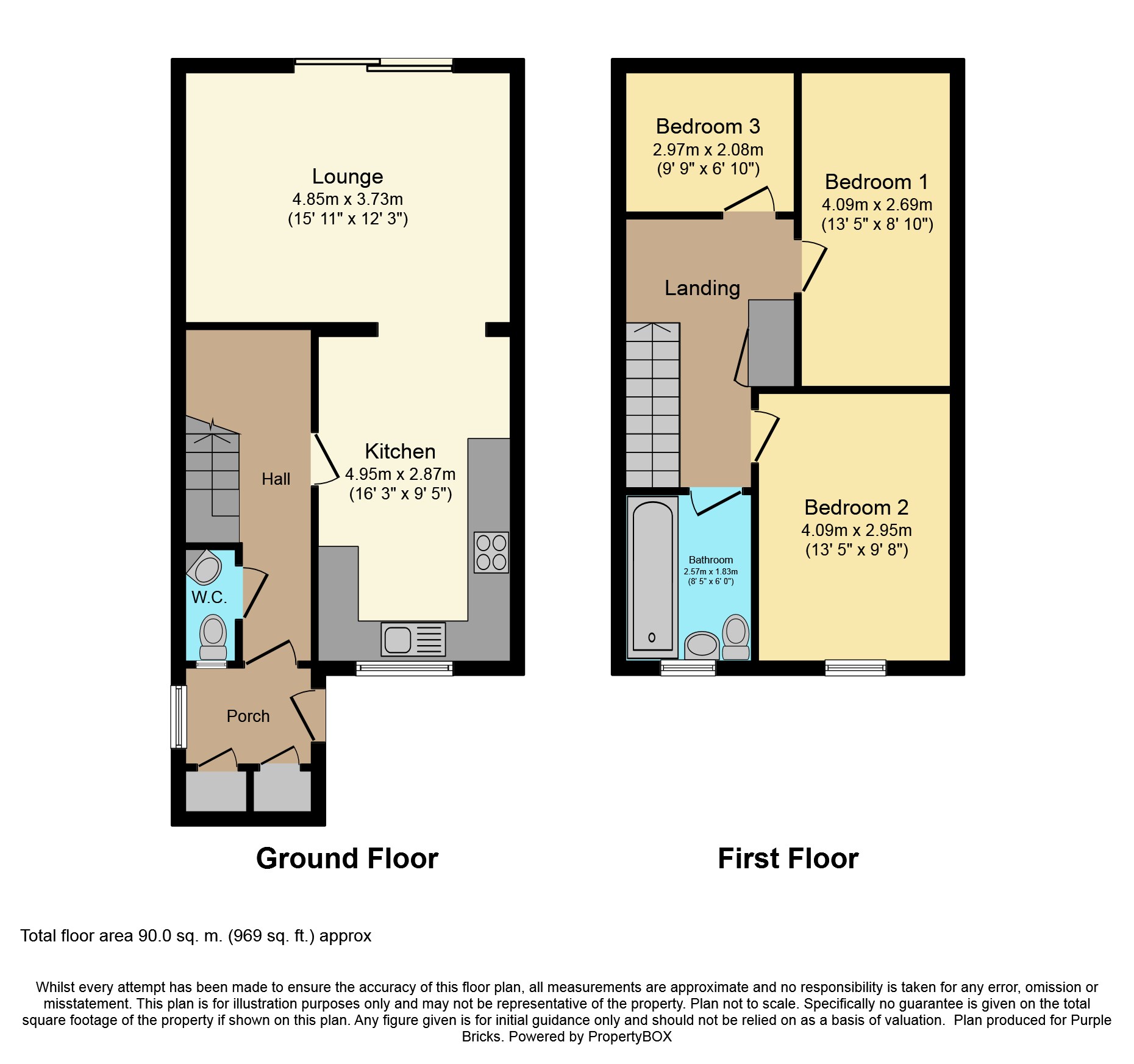 3 Bedrooms Terraced house for sale in Morris Croft, Birmingham B36