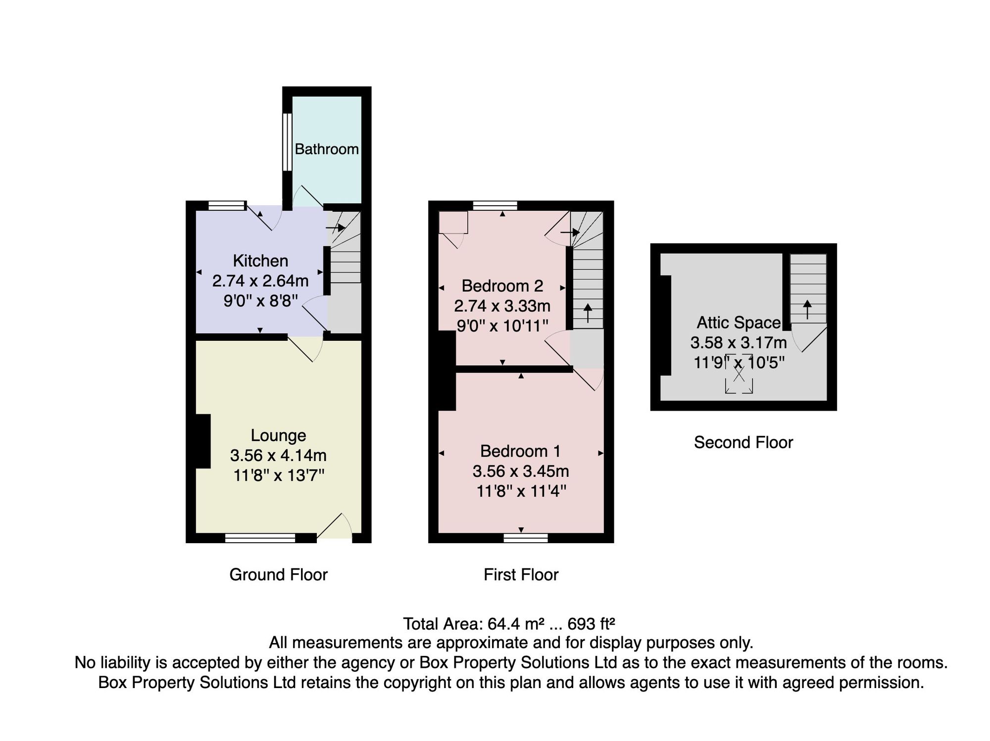 26 Avenue Street, Harrogate floorplan