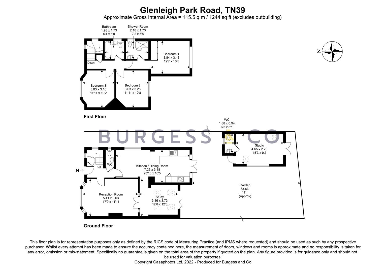 Glenleigh Park Road, BexhillOnSea TN39, 3 bedroom semidetached house