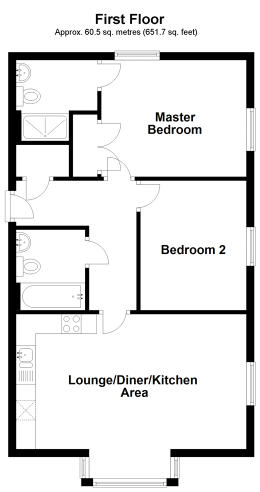 2 Bedrooms Flat for sale in Eglington Drive, Wainscott, Rochester, Kent ME3